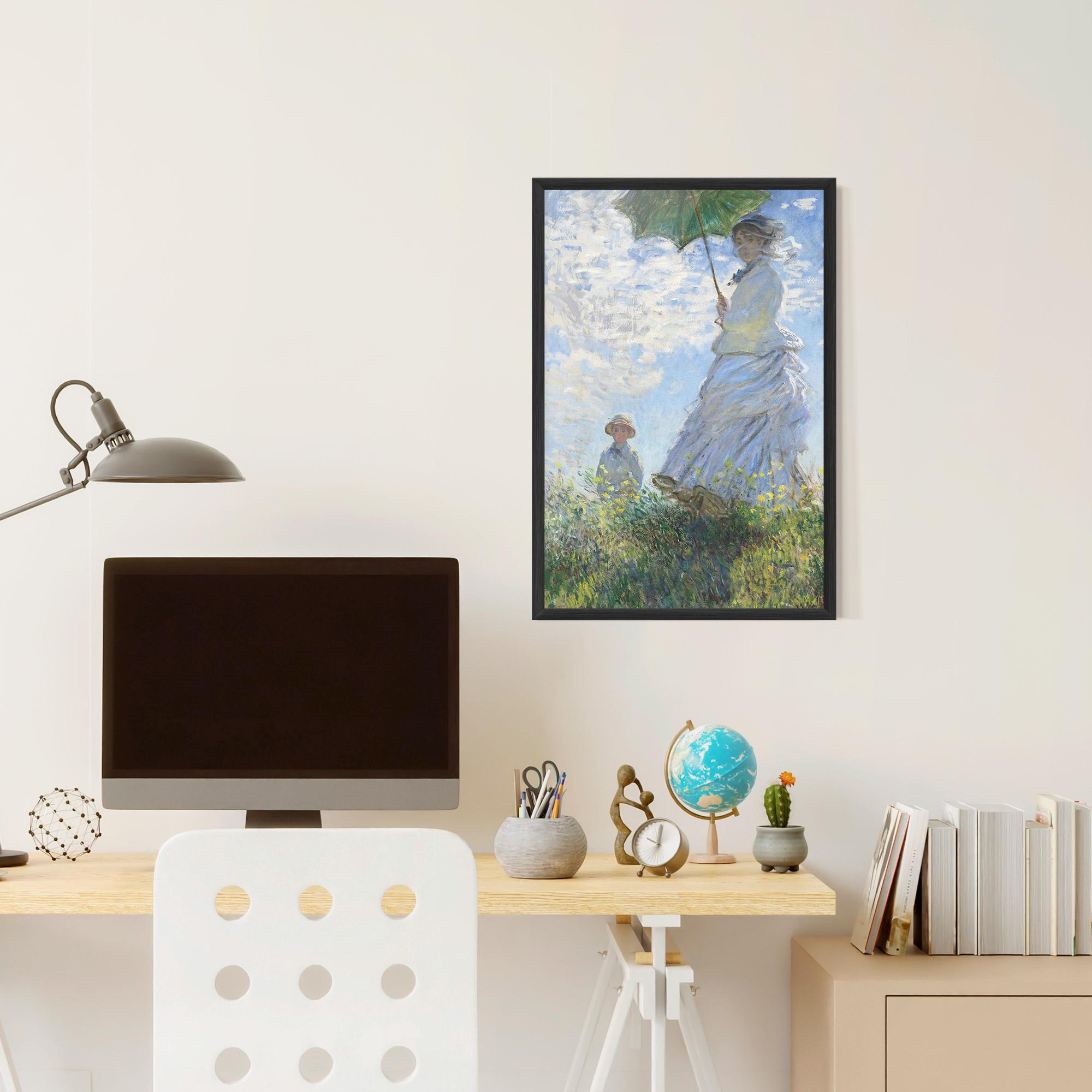 Gerahmte Poster Parasol Painting mockup 6