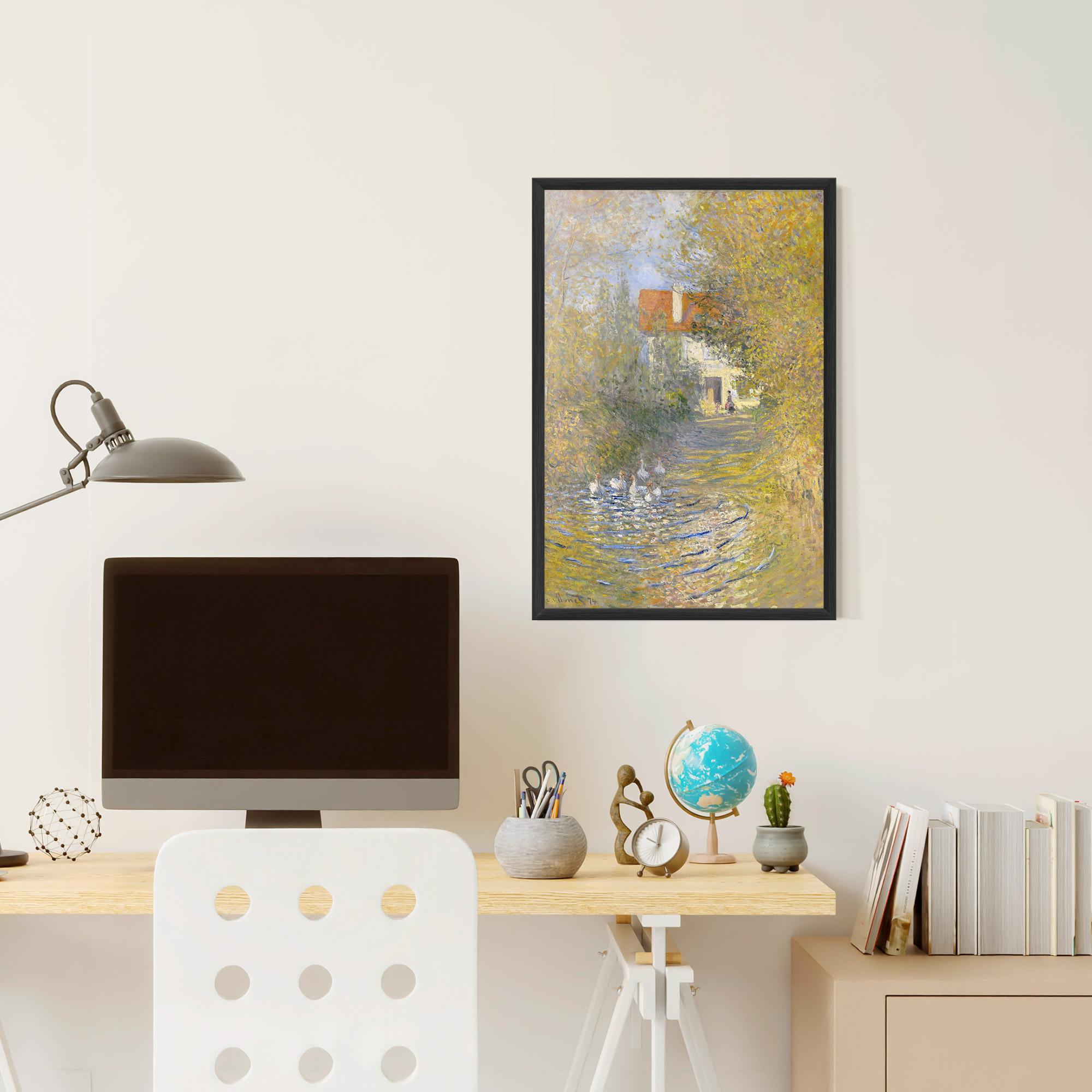 Gerahmte Poster The Geese mockup 6