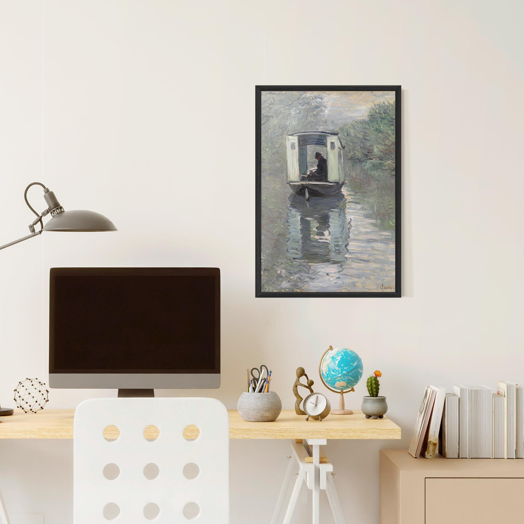 Gerahmte Poster The Studio Boat mockup 6