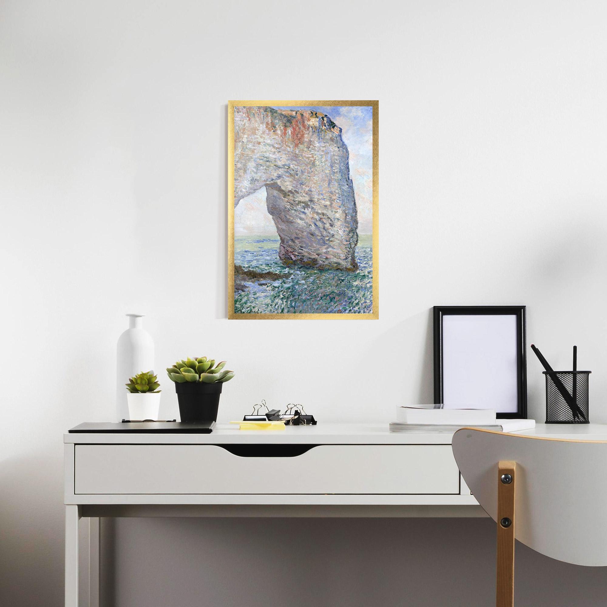 Gerahmte Poster Manneporte Near Etretat mockup 7