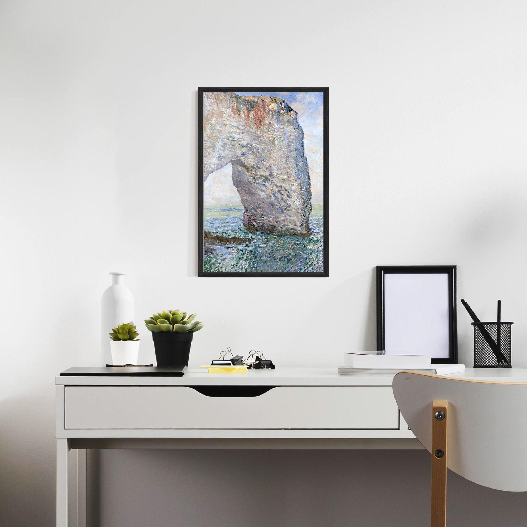 Gerahmte Poster Manneporte Near Etretat mockup 7