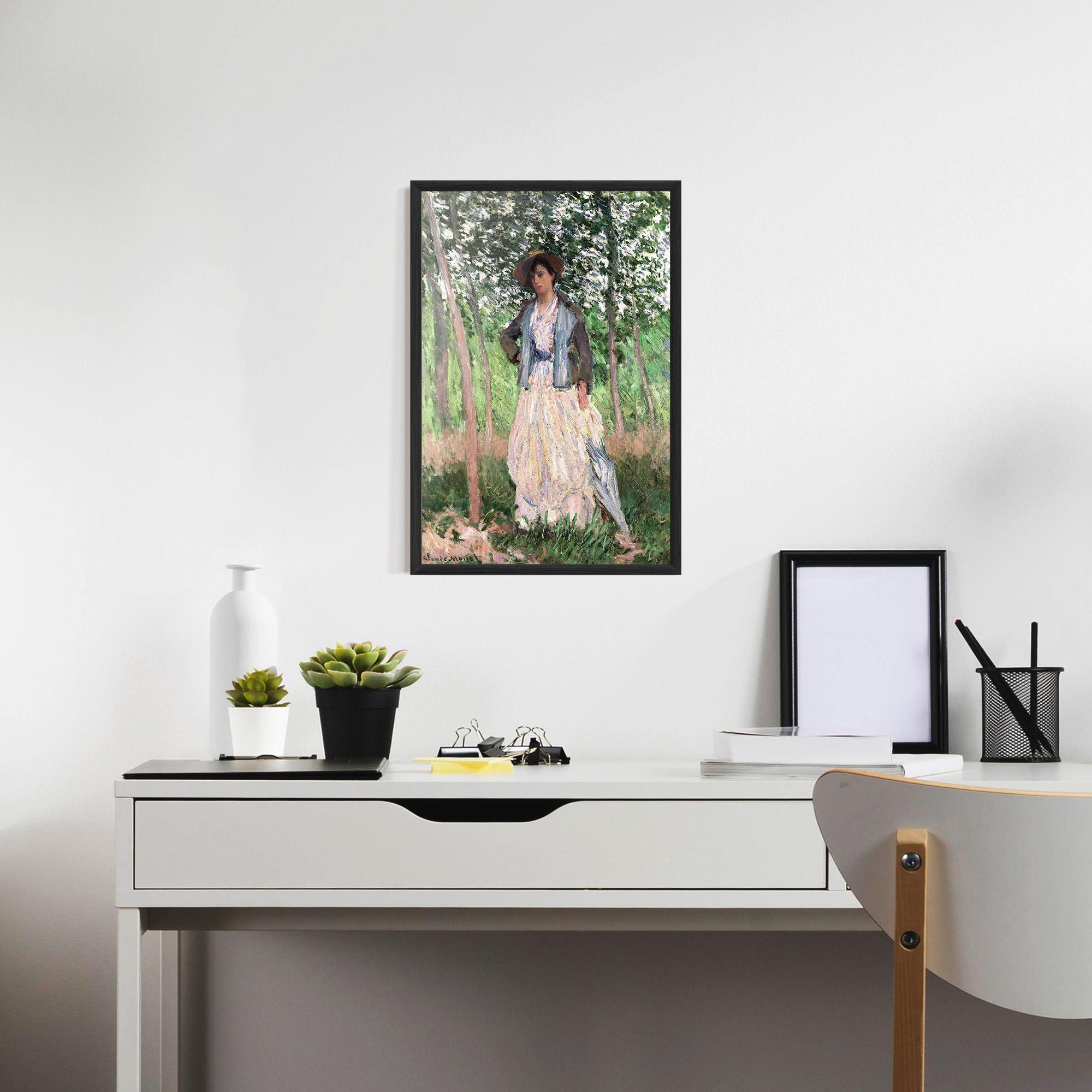 Gerahmte Poster The Stroller mockup 7