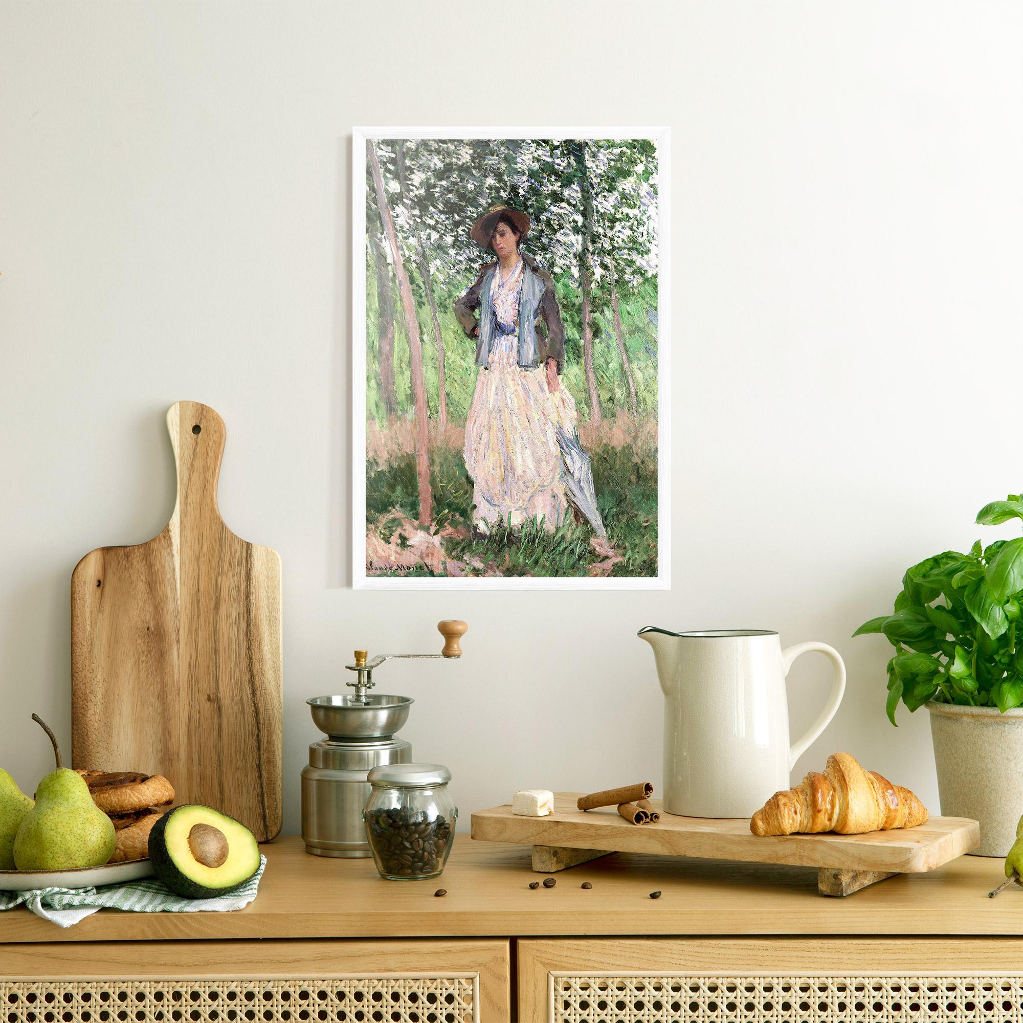 Gerahmte Poster The Stroller mockup 8