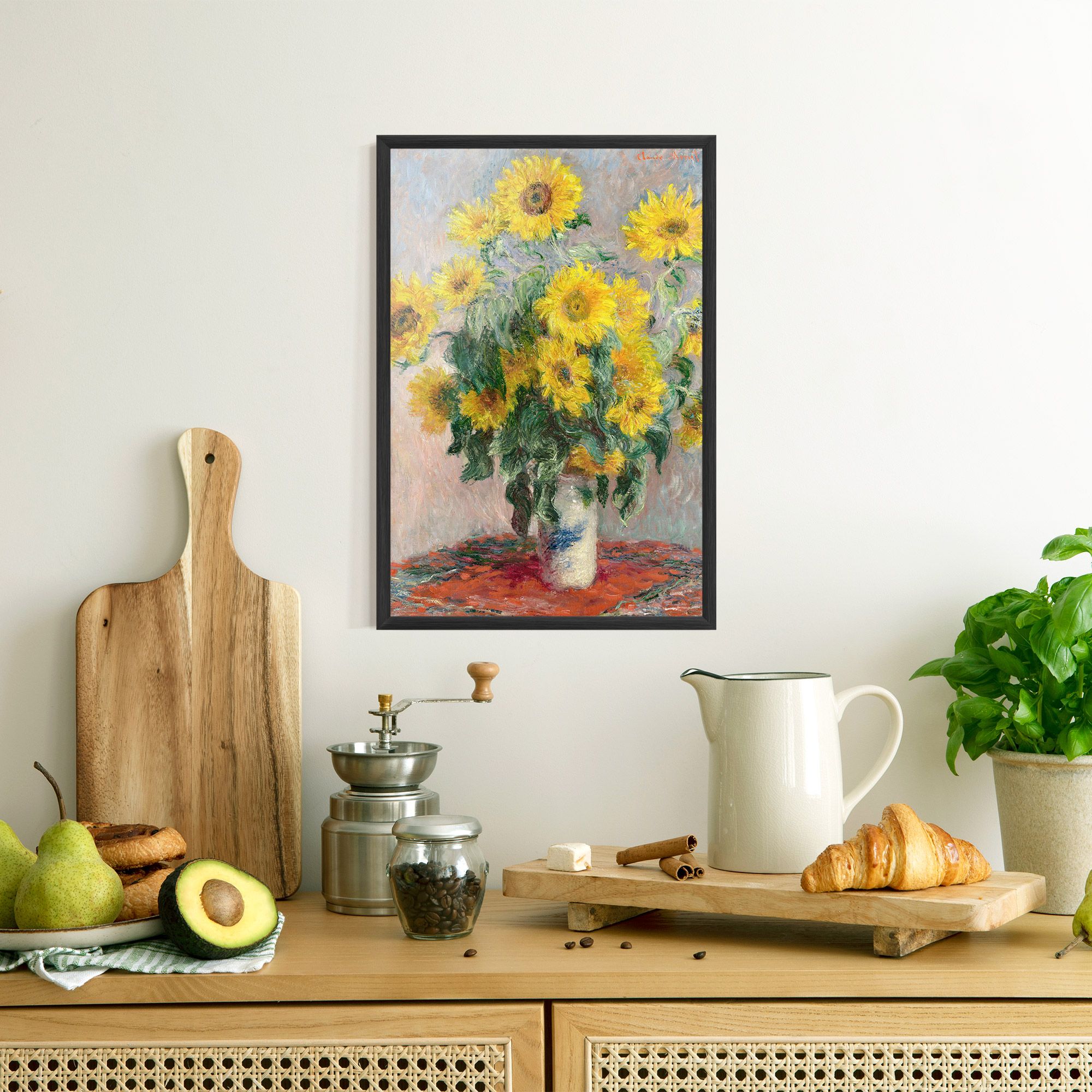Bouquet Of Sunflowers 1881 mockup 8