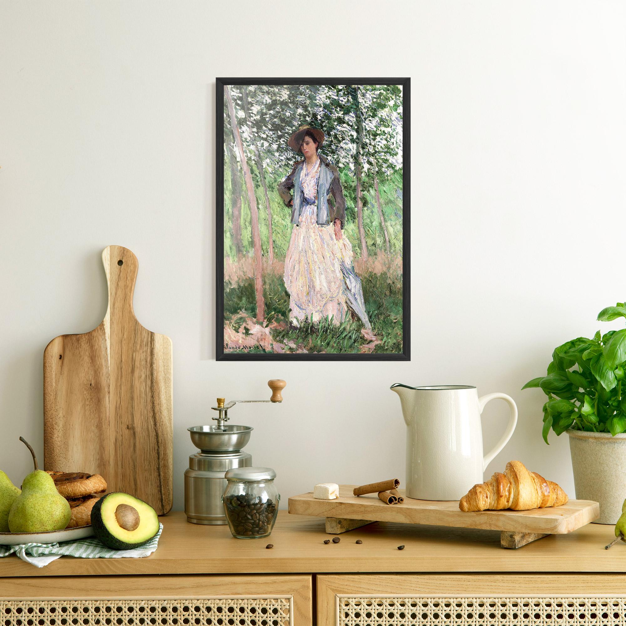 Gerahmte Poster The Stroller mockup 8