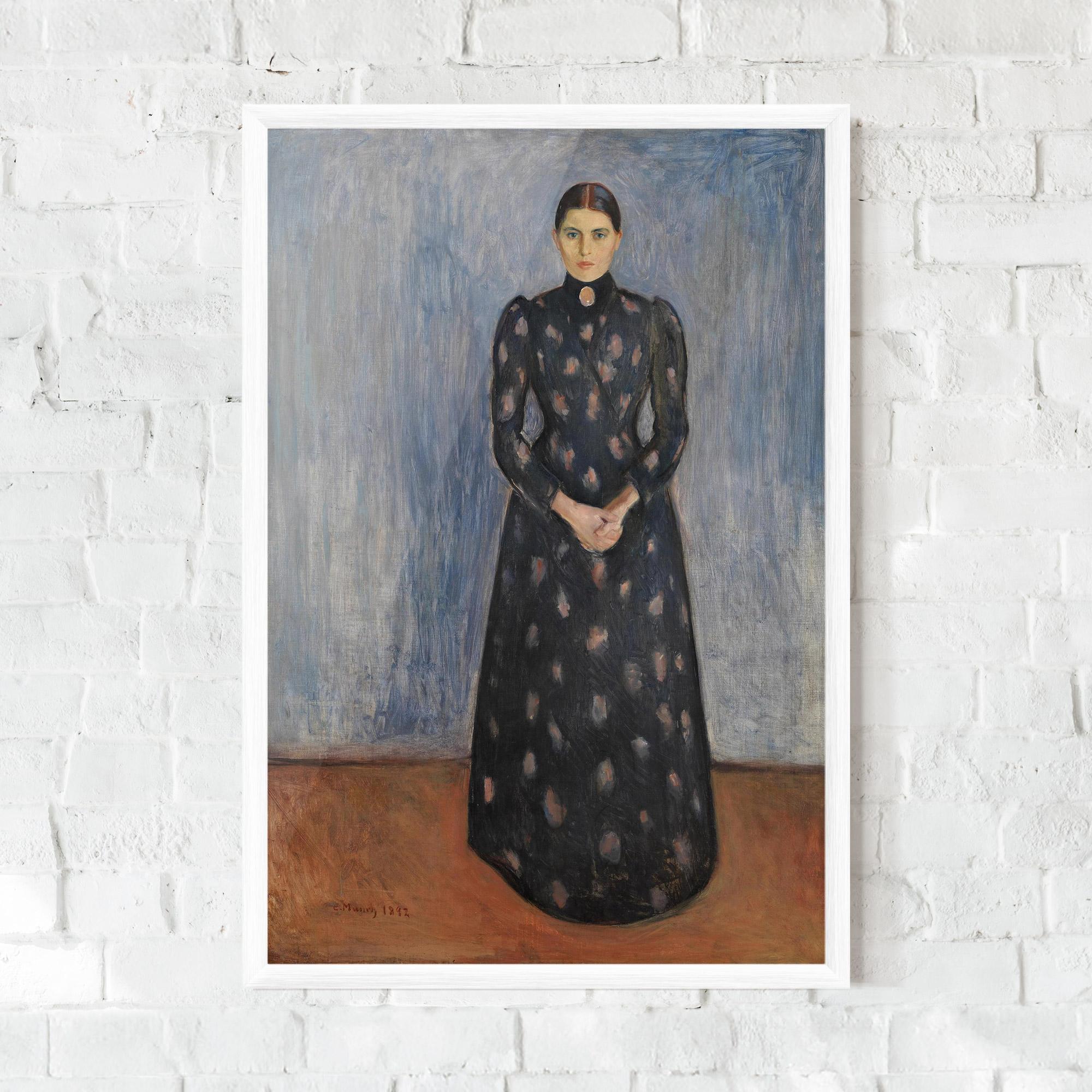 Gerahmte Poster Inger In Black mockup 0