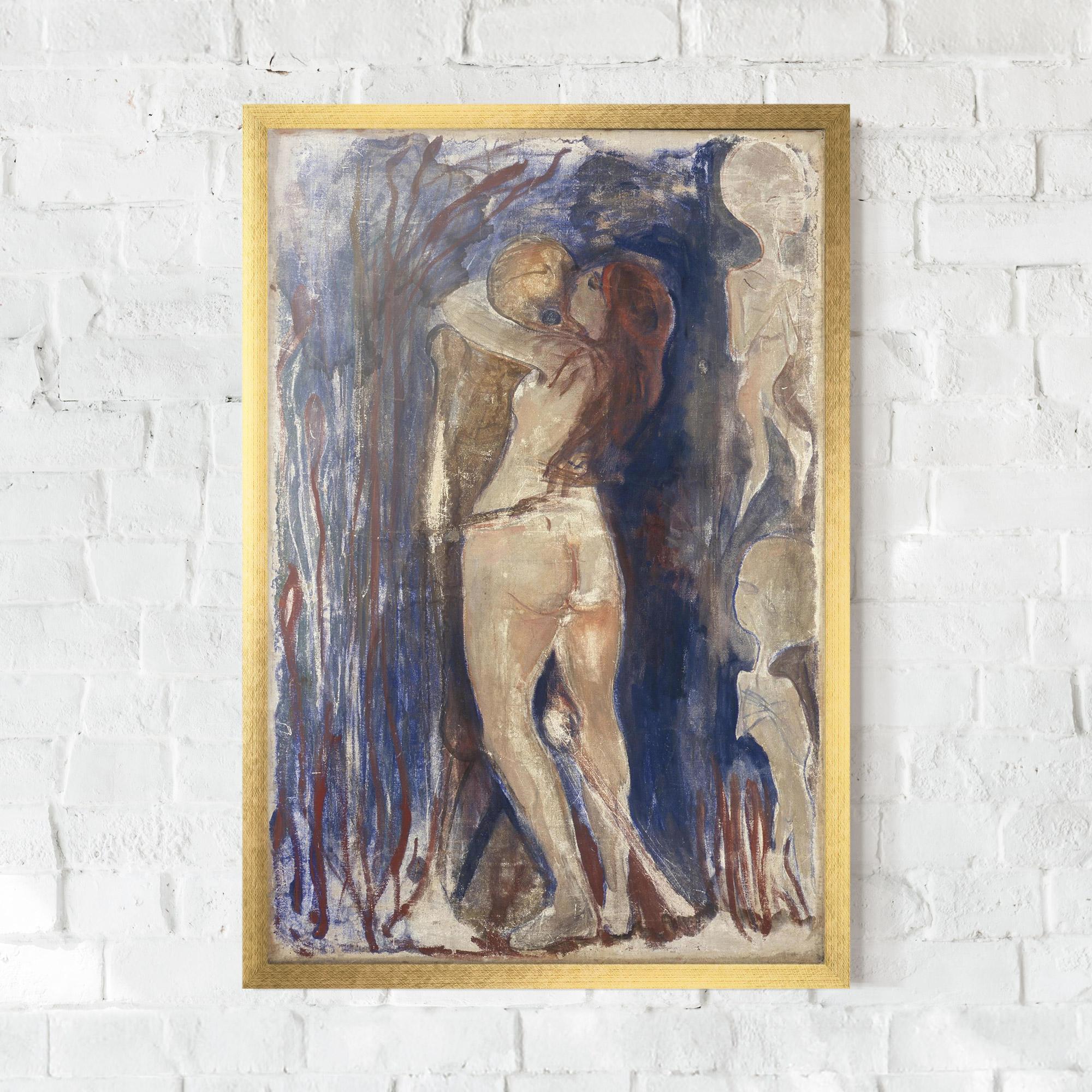 Gerahmte Poster Death And Life mockup 0