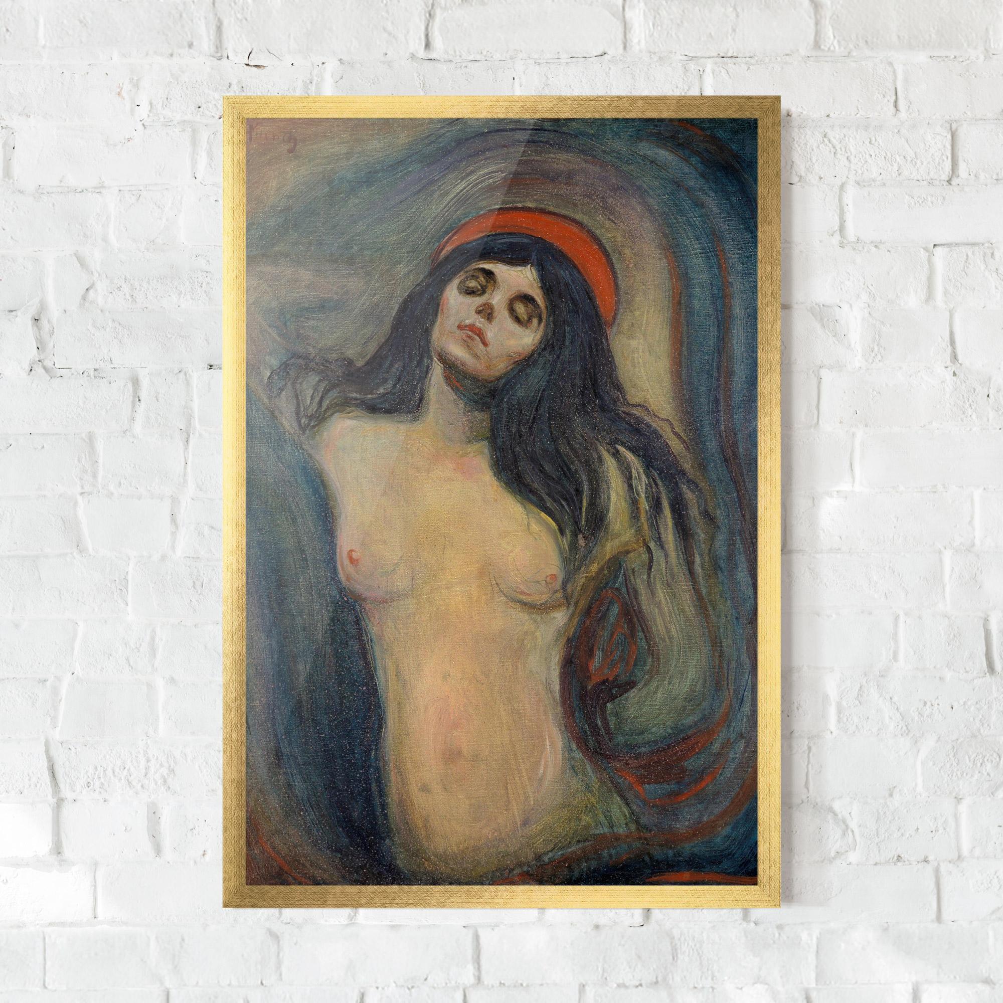 Gerahmte Poster Madonna mockup 0