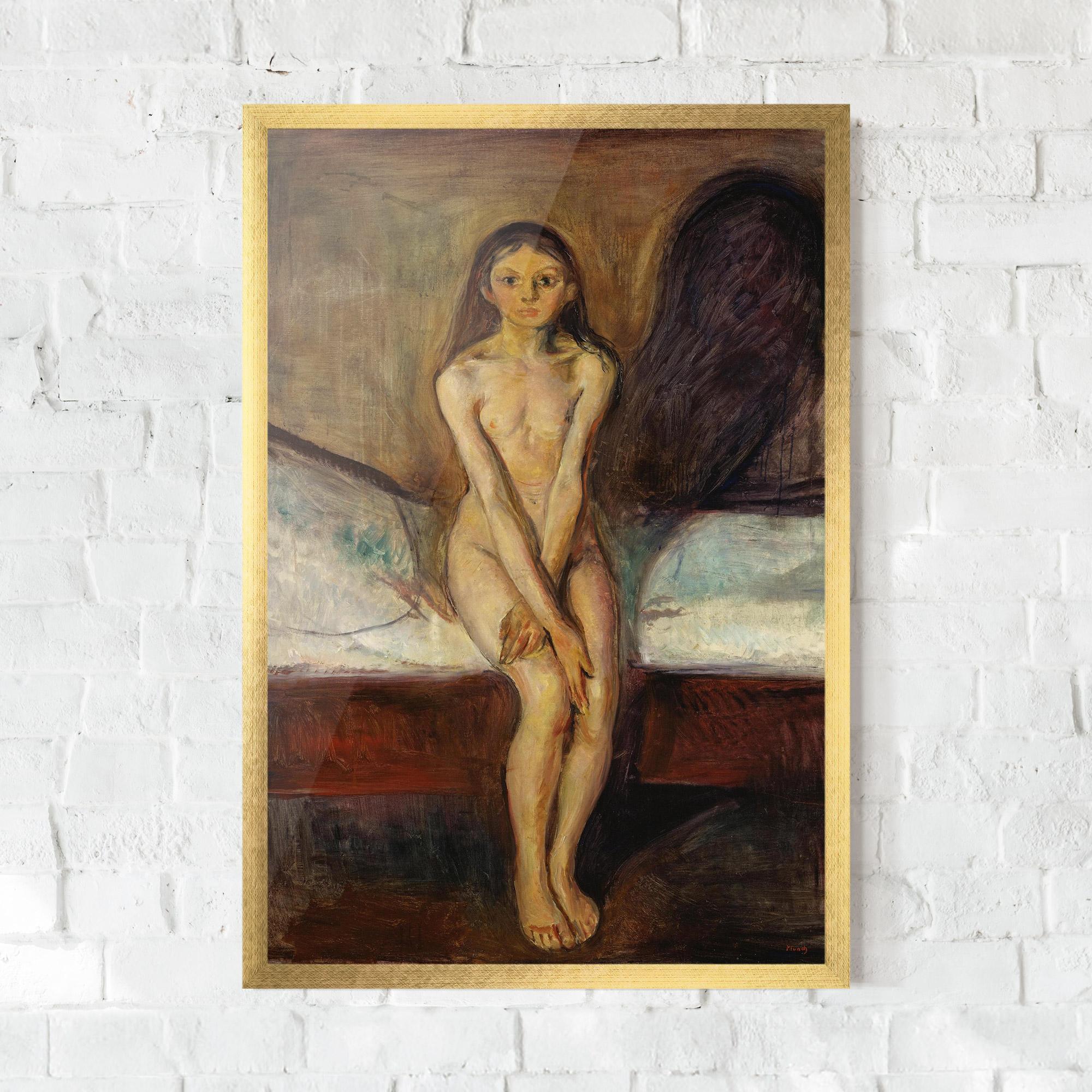 Gerahmte Poster Puberty mockup 0