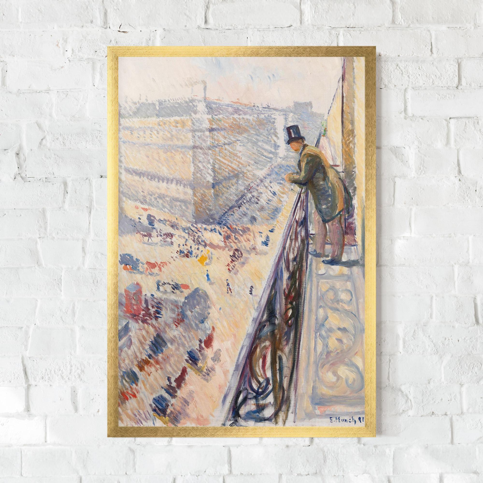 Gerahmte Poster Rue Lafayette mockup 0