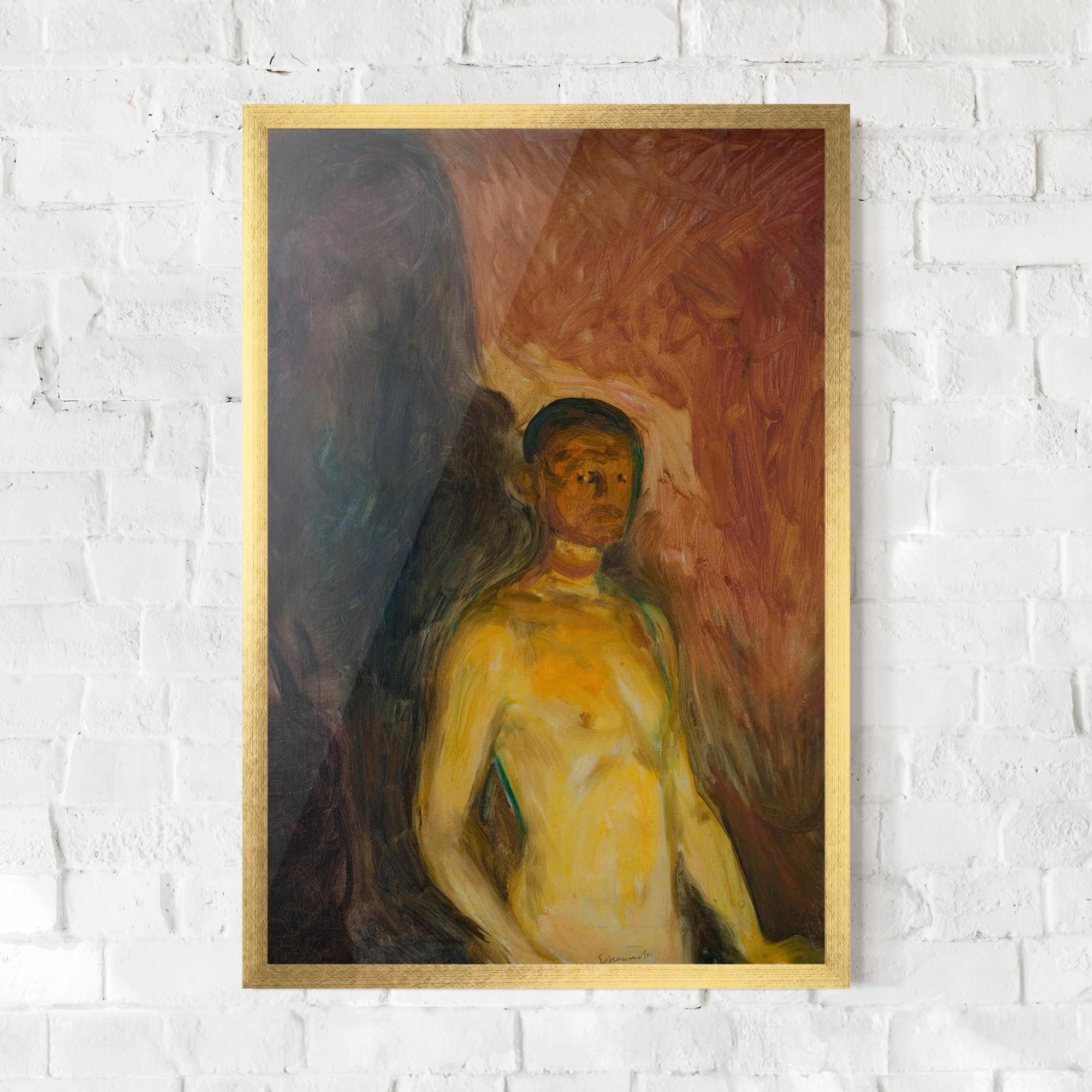 Gerahmte Poster Self Portrait Hell mockup 0