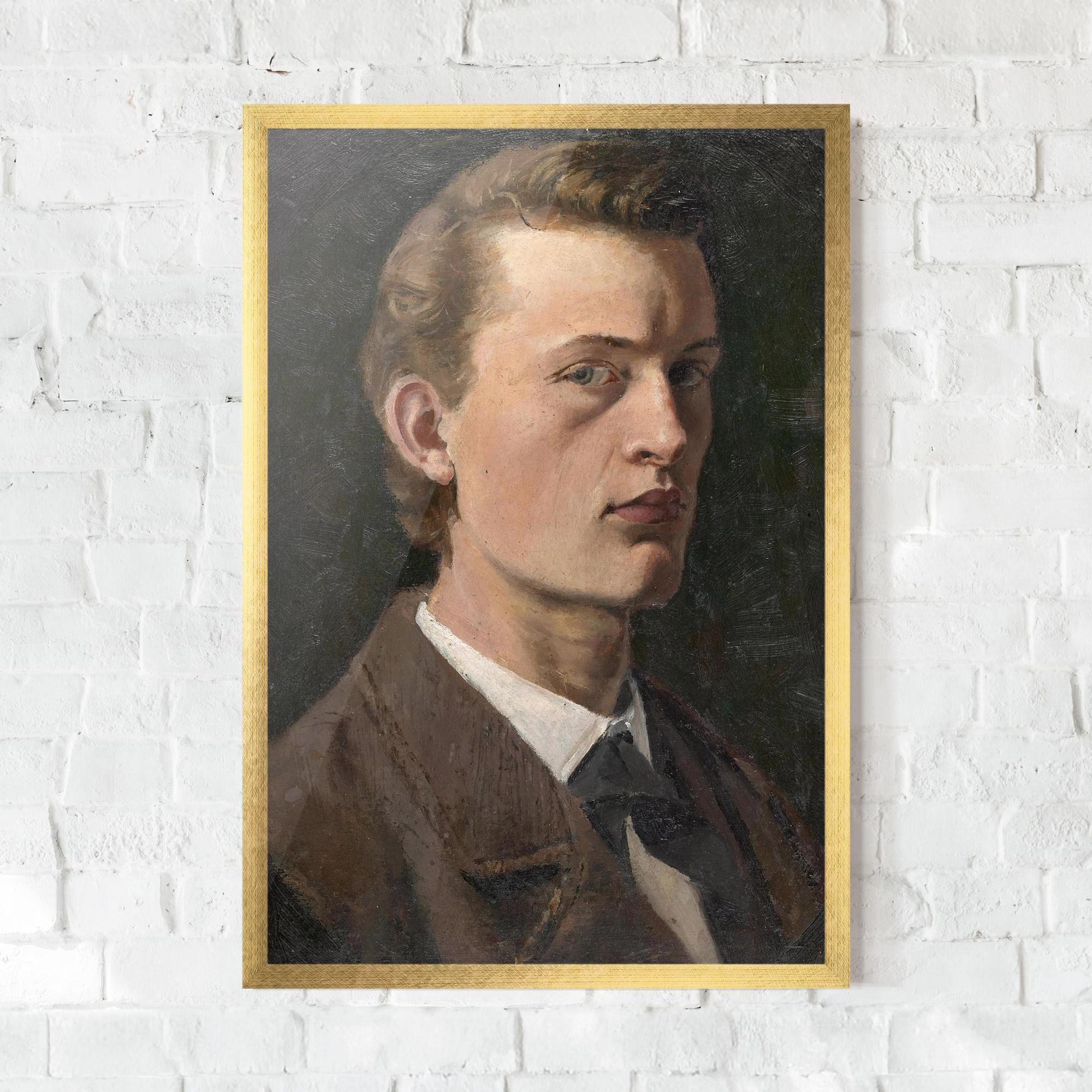 Gerahmte Poster Self Portrait mockup 0