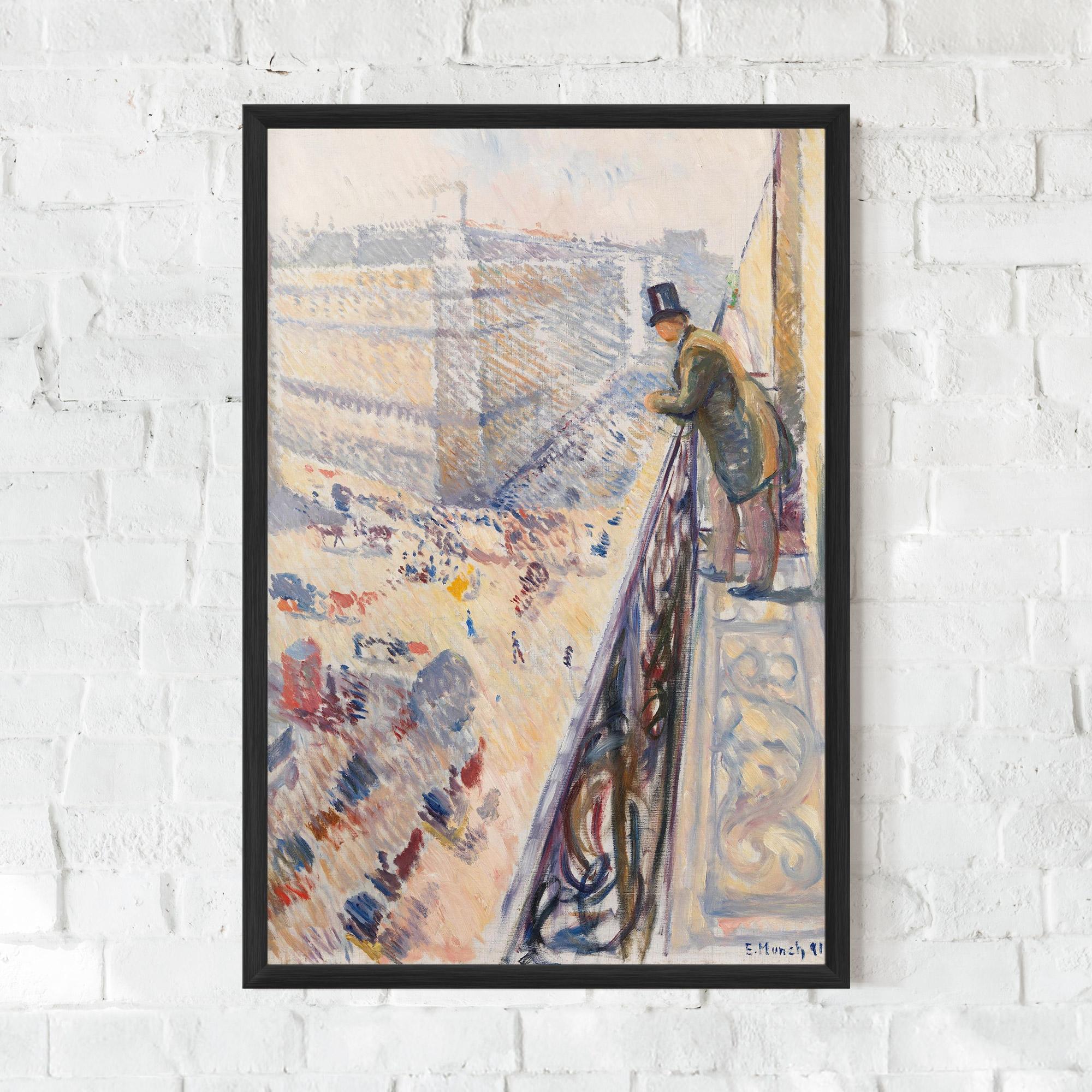 Gerahmte Poster Rue Lafayette mockup 0