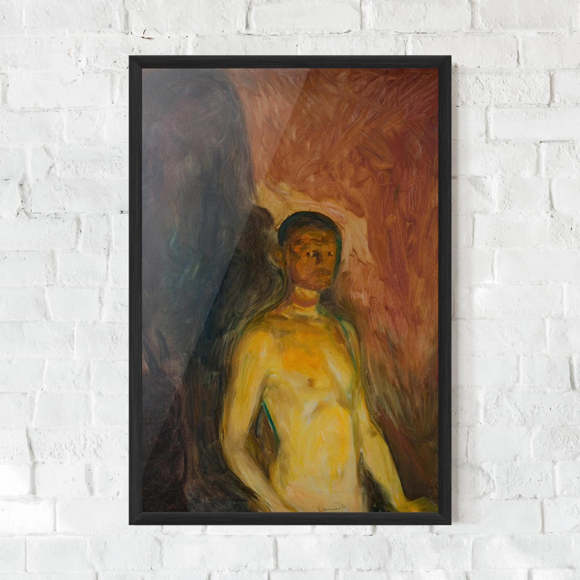 Gerahmte Poster Self Portrait Hell mockup 0