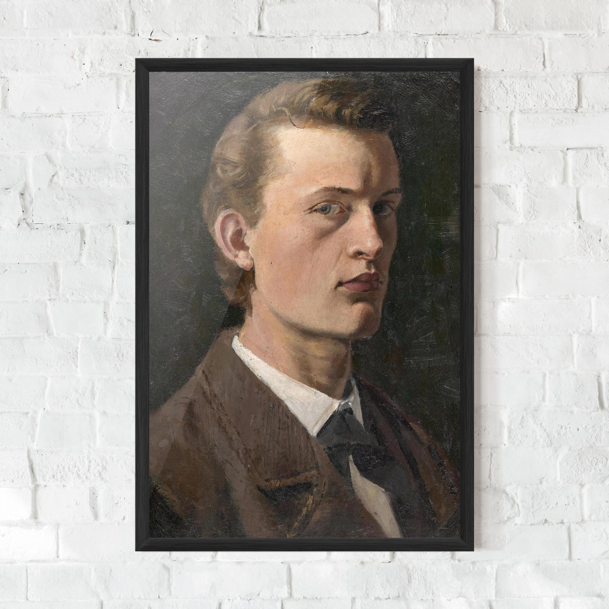 Gerahmte Poster Self Portrait mockup 0