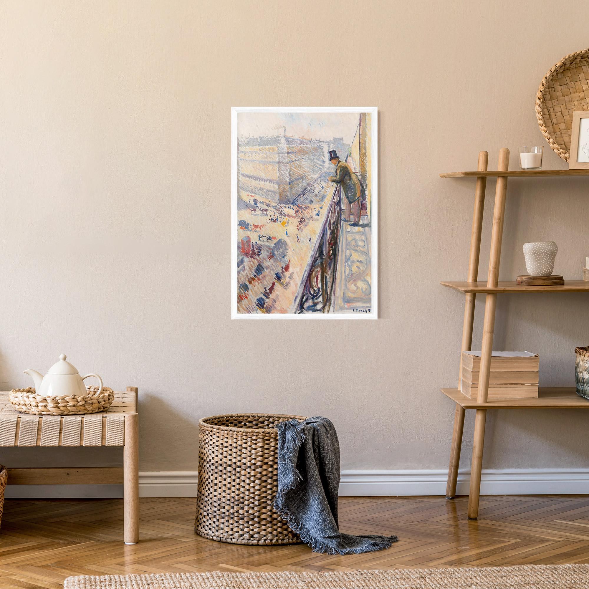 Gerahmte Poster Rue Lafayette mockup 9