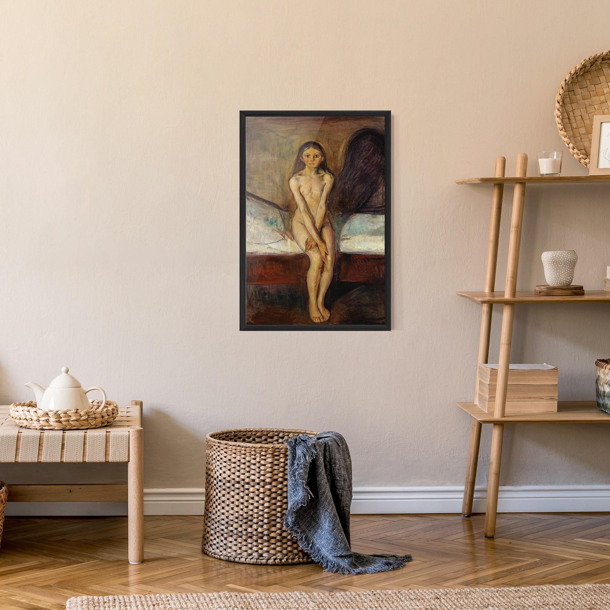 Gerahmte Poster Puberty mockup 9