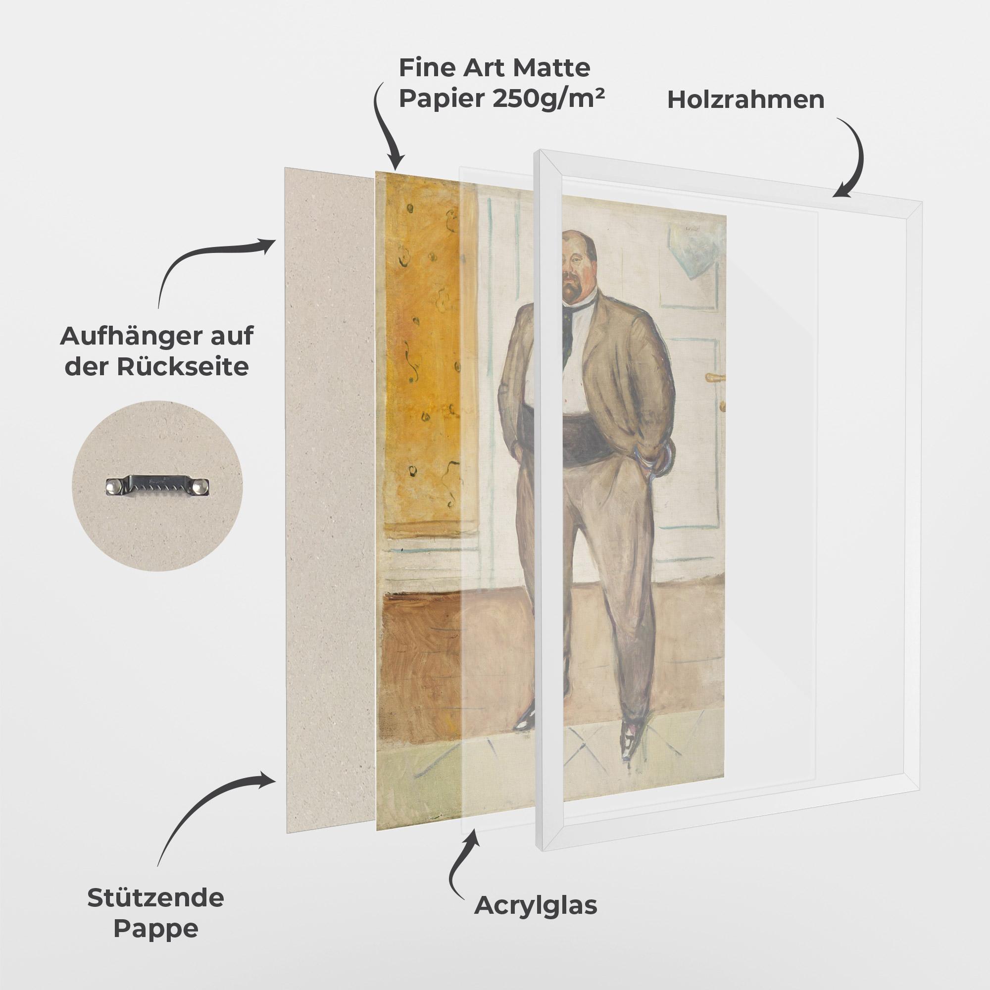 Gerahmte Poster Consul Christen Sandberg mockup 1