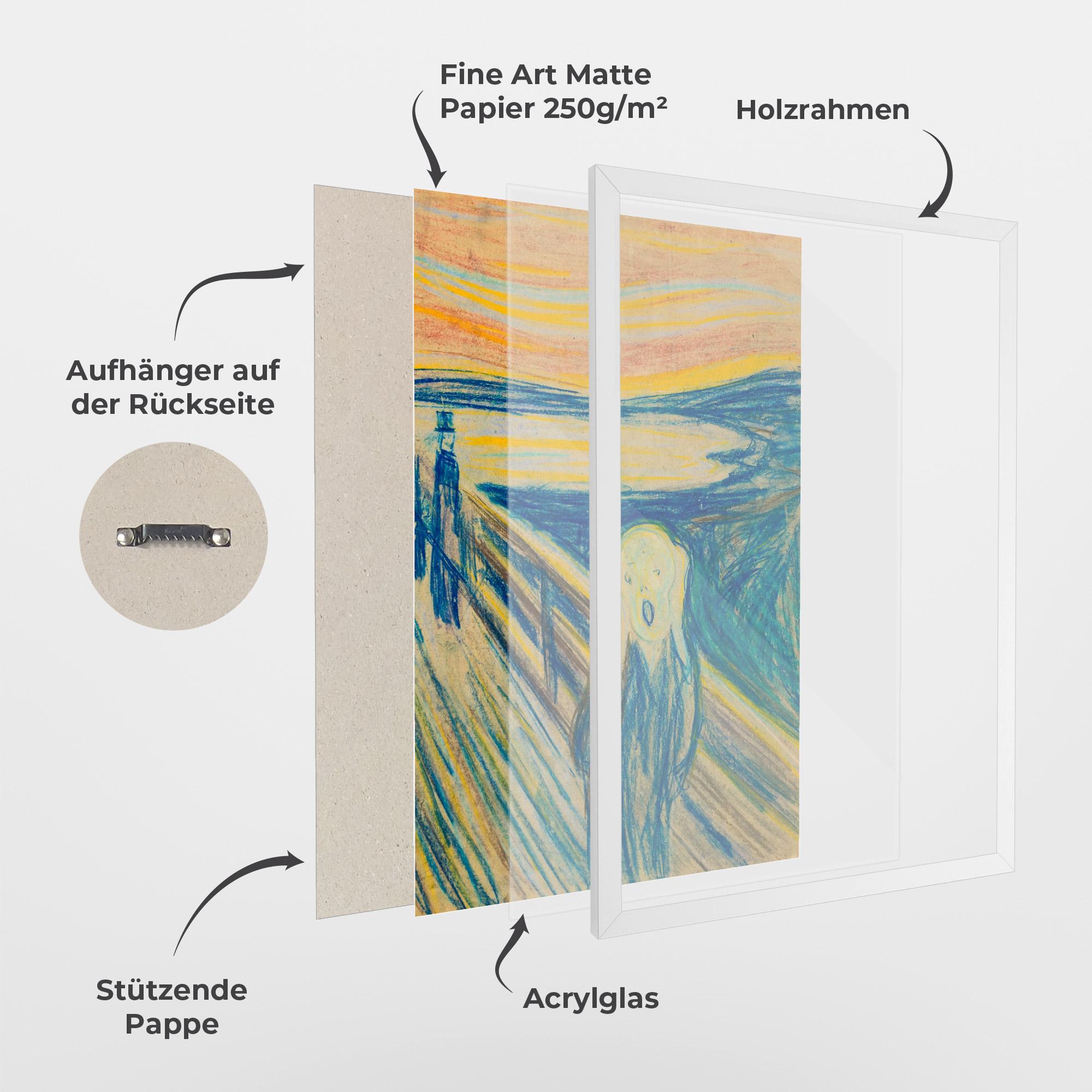 Gerahmte Poster Skrik_1893 mockup 1