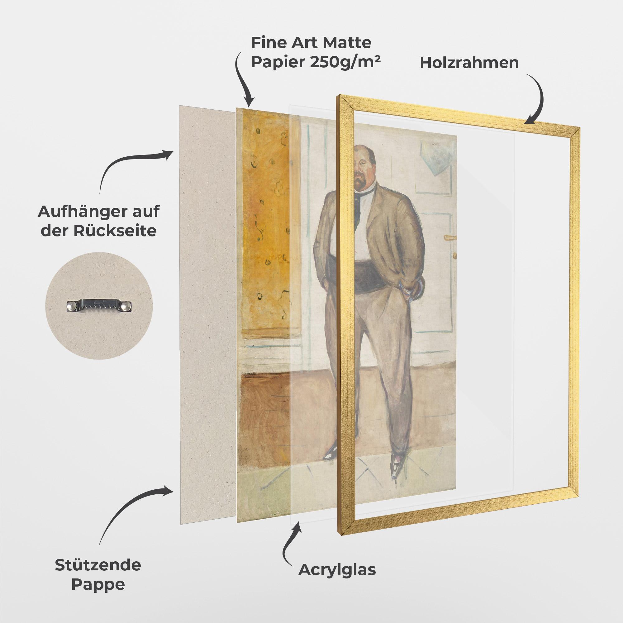 Gerahmte Poster Consul Christen Sandberg mockup 1