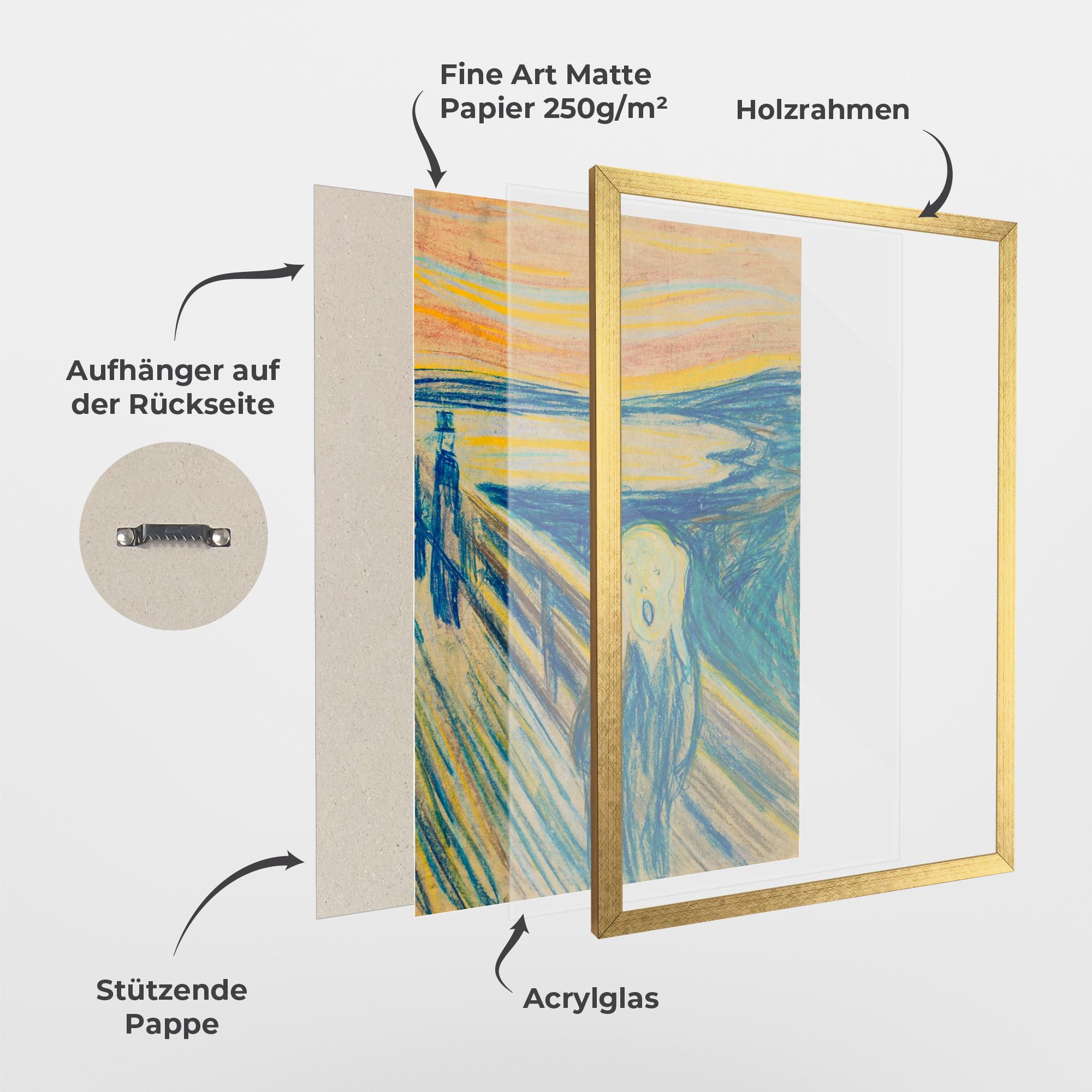 Gerahmte Poster Skrik_1893 mockup 1