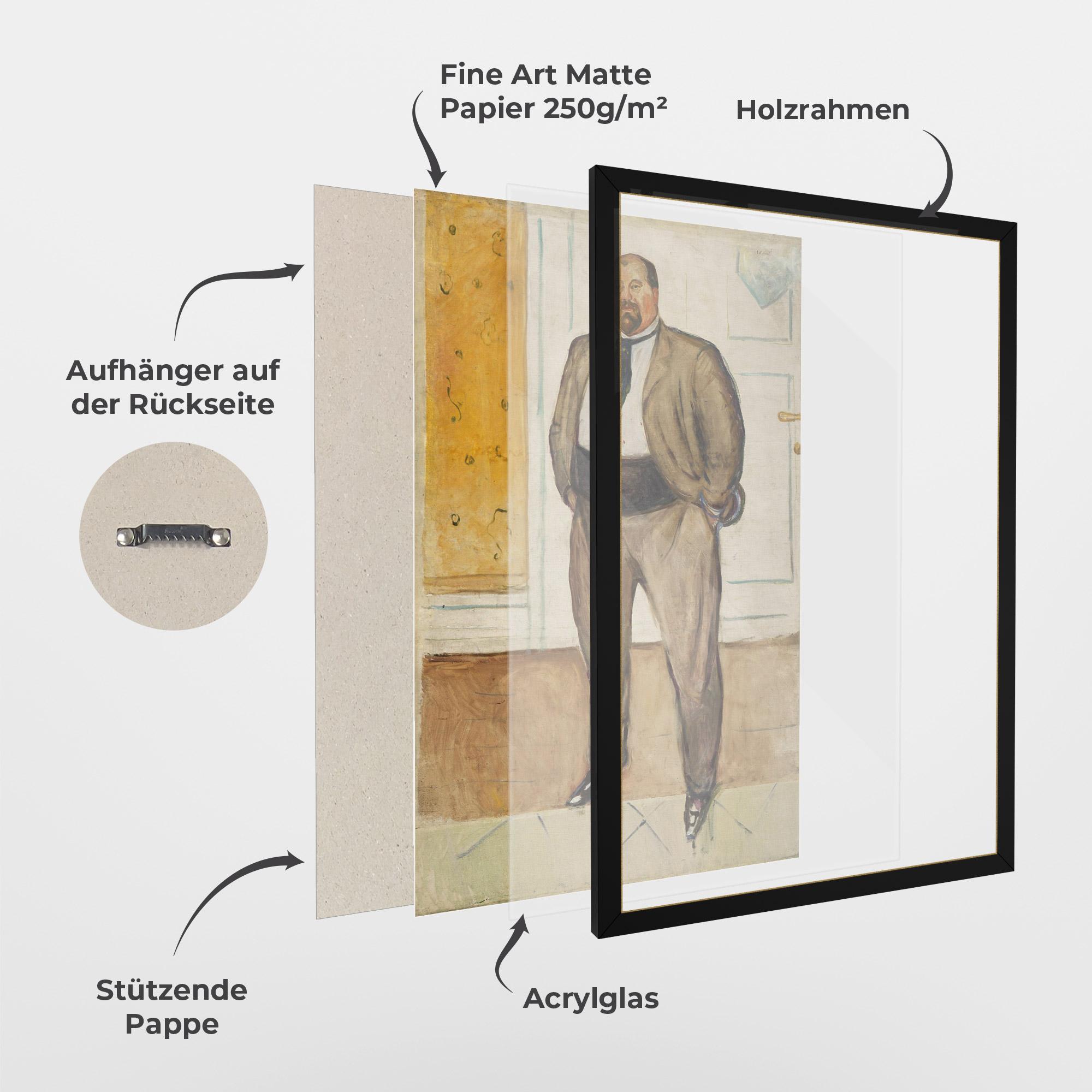 Gerahmte Poster Consul Christen Sandberg mockup 1