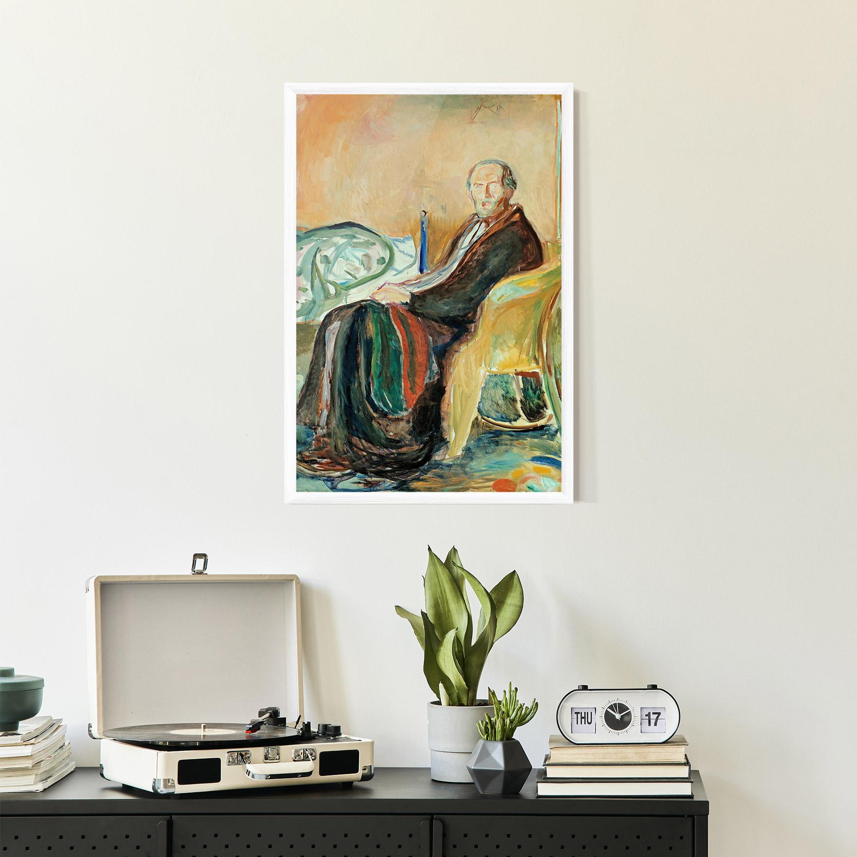 Gerahmte Poster Self Portrait Spanish mockup 2