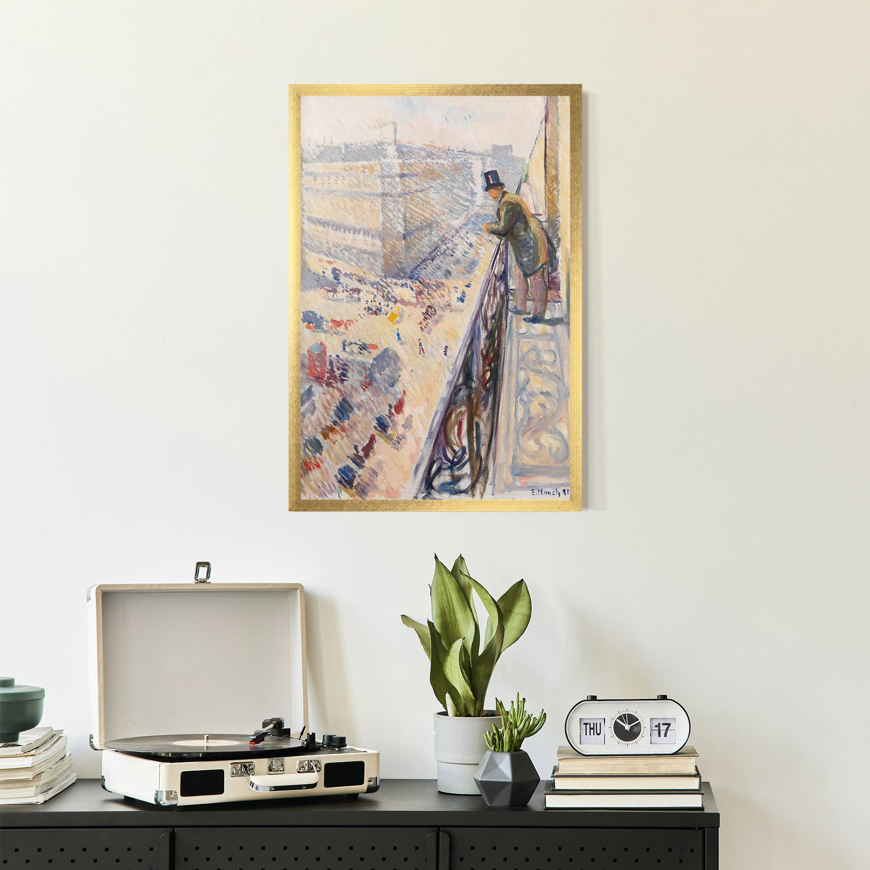 Gerahmte Poster Rue Lafayette mockup 2