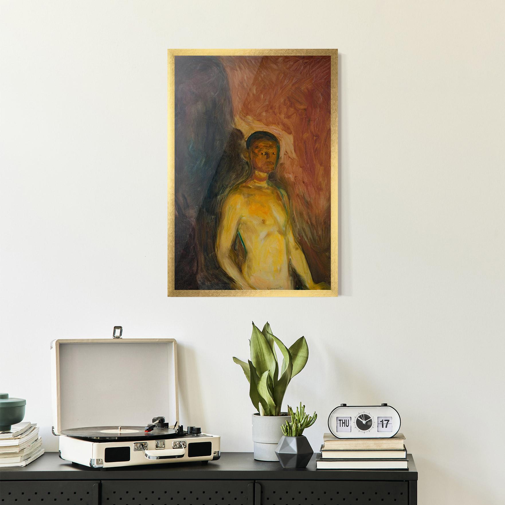 Gerahmte Poster Self Portrait Hell mockup 2