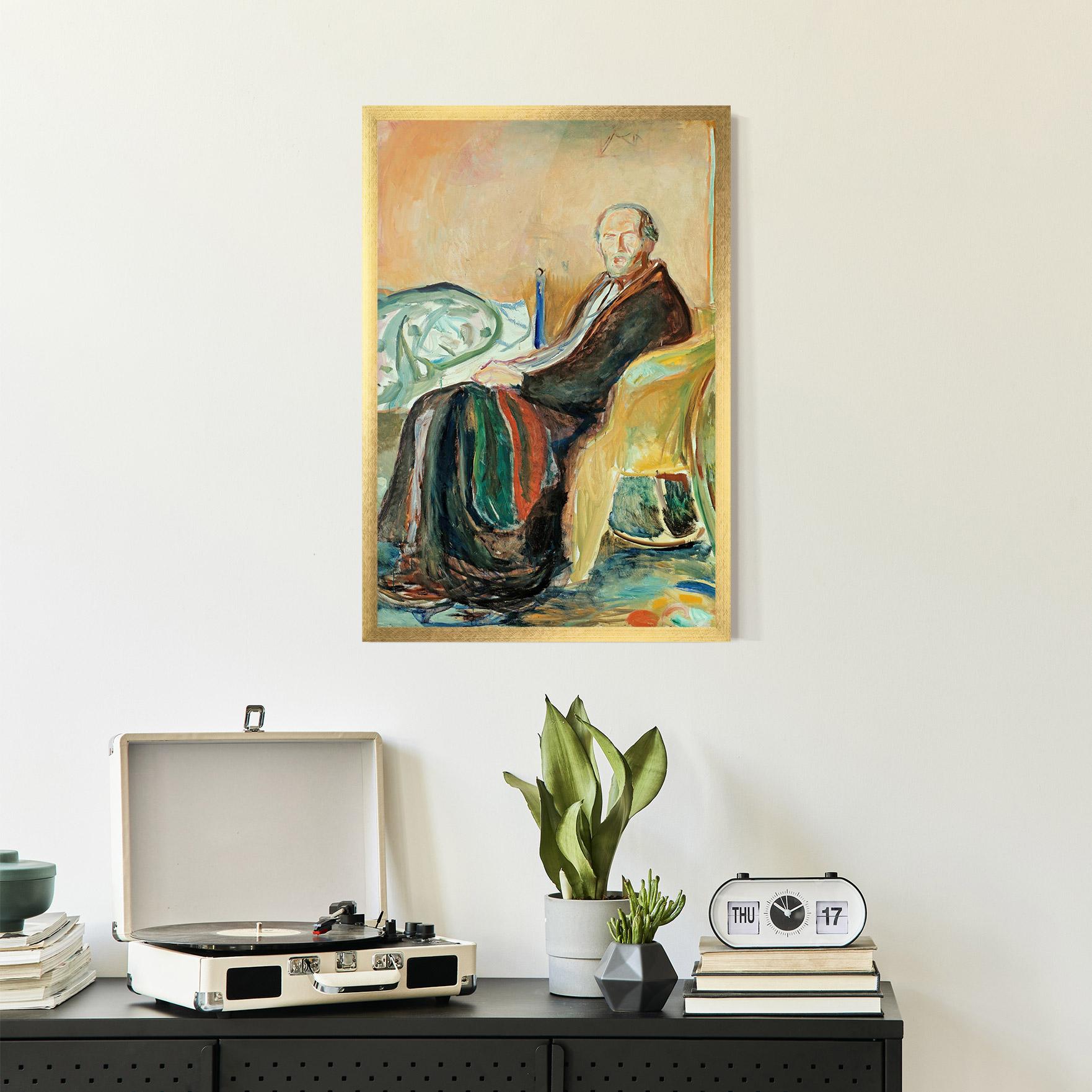 Gerahmte Poster Self Portrait Spanish mockup 2