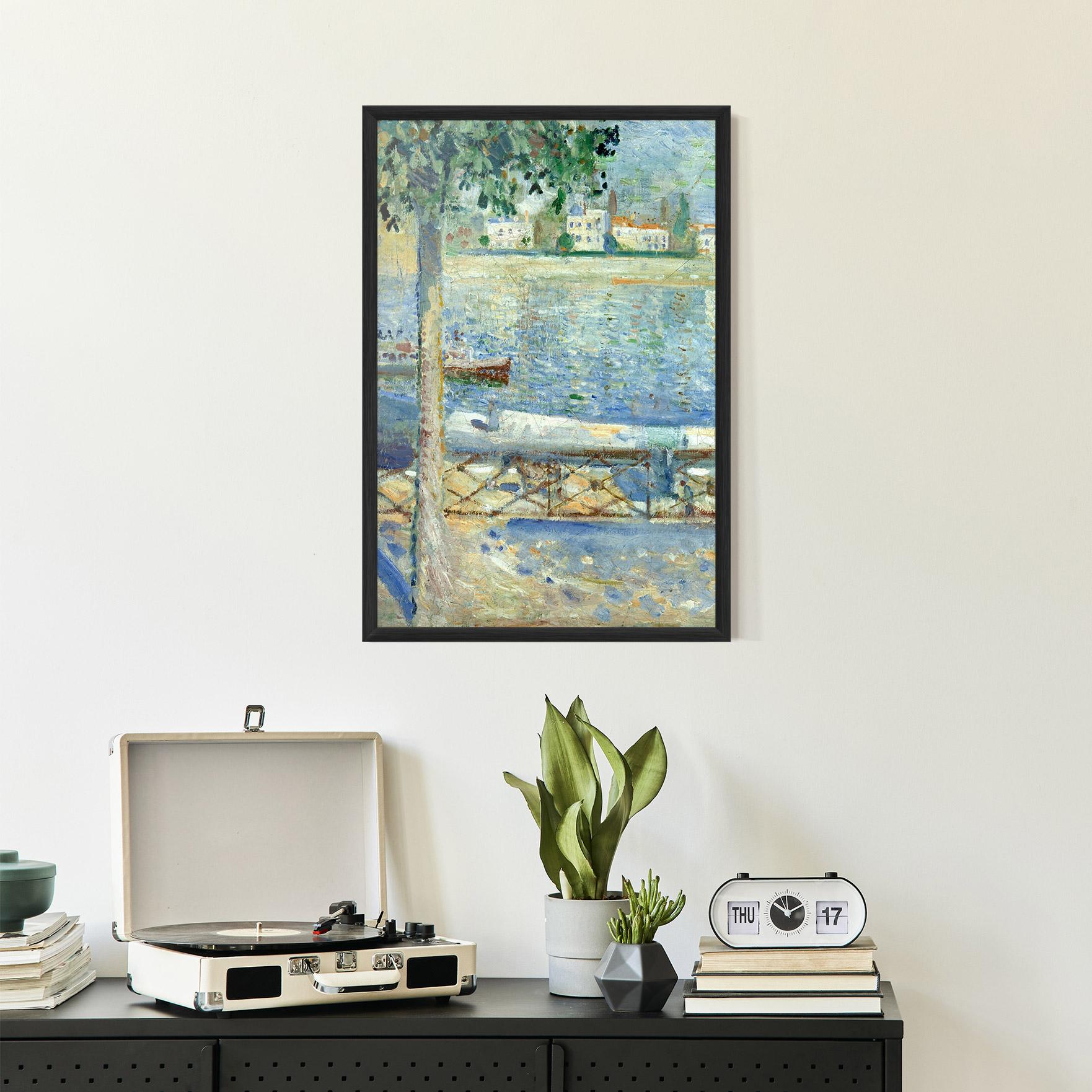 Gerahmte Poster Seine At Saint mockup 2