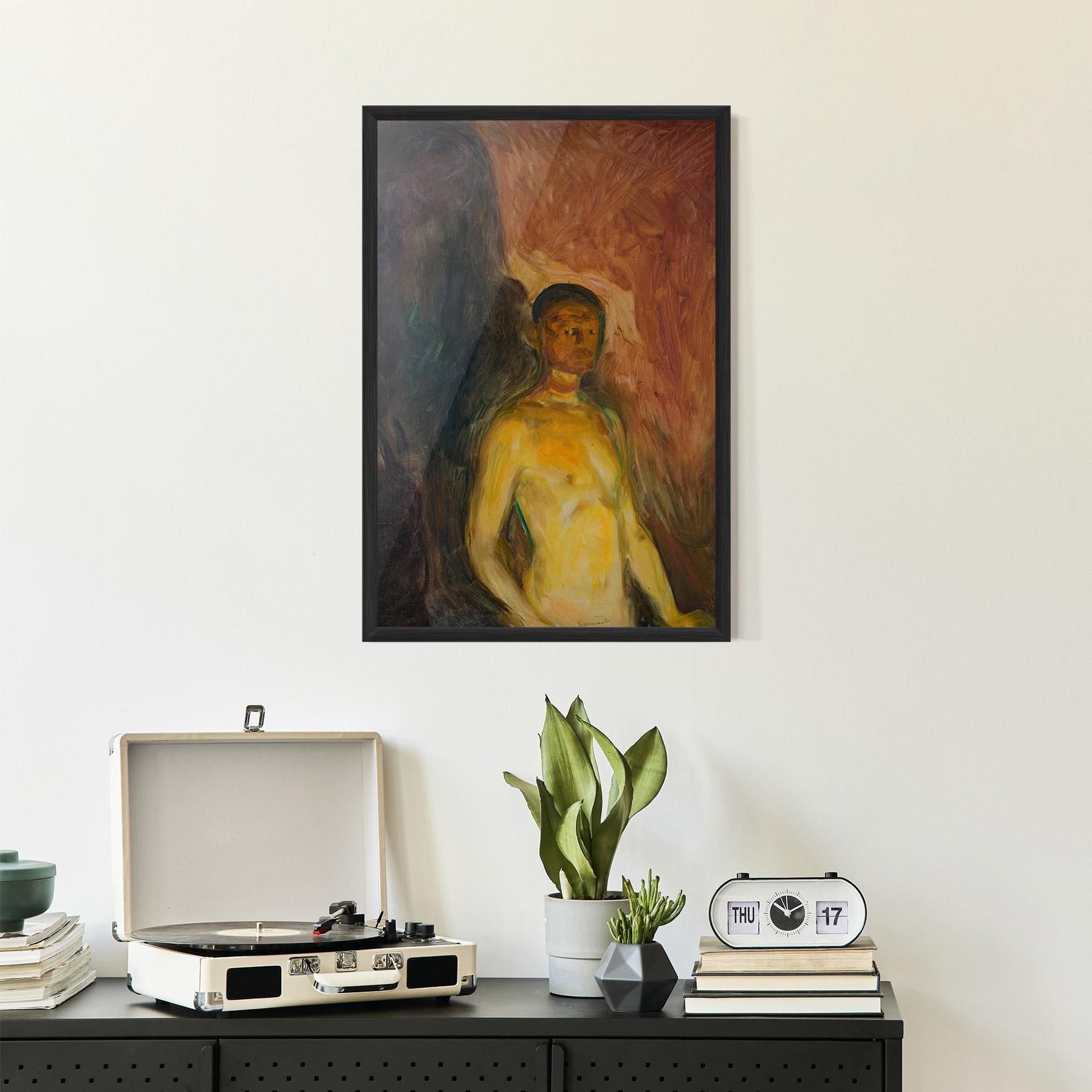 Gerahmte Poster Self Portrait Hell mockup 2