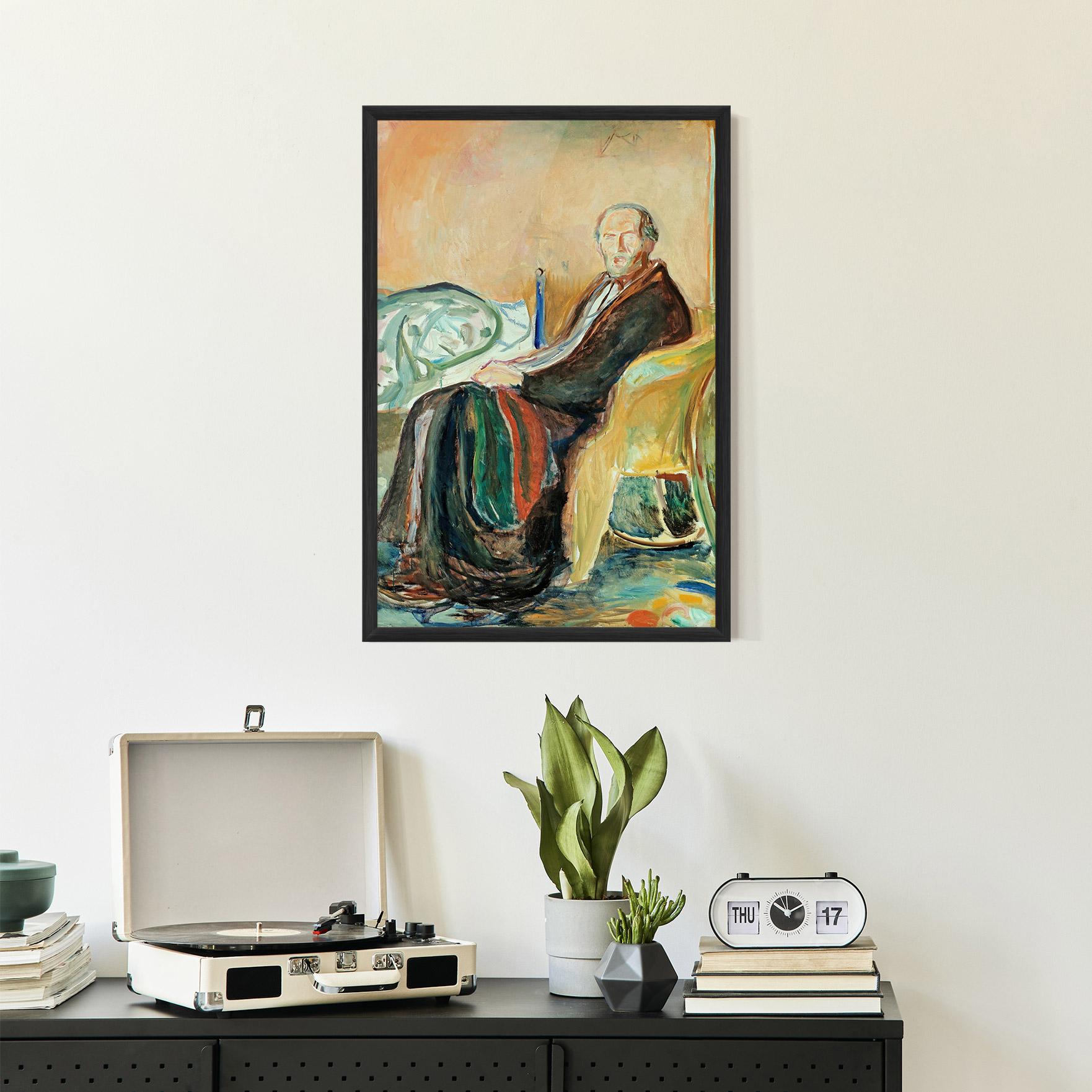 Gerahmte Poster Self Portrait Spanish mockup 2