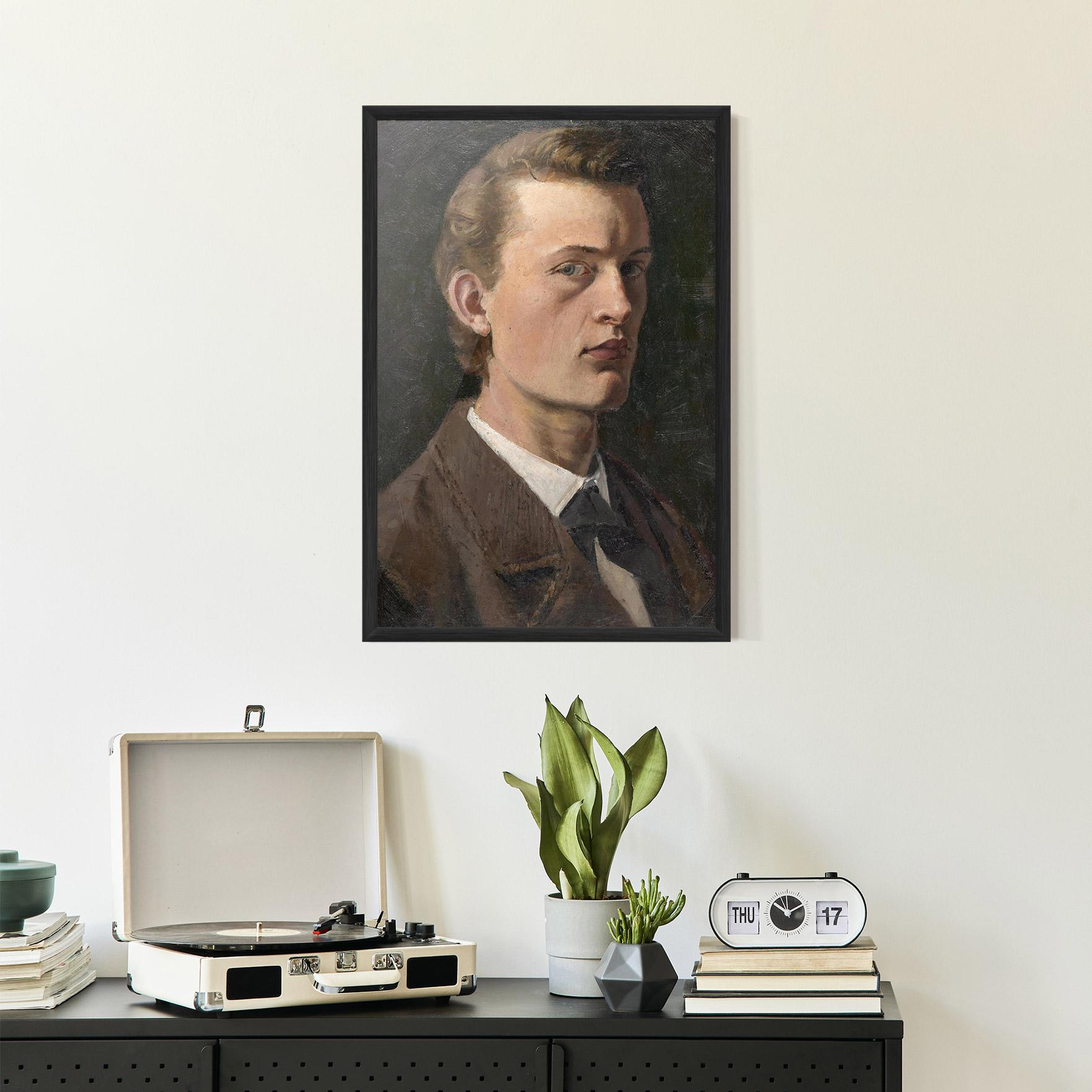 Gerahmte Poster Self Portrait mockup 2