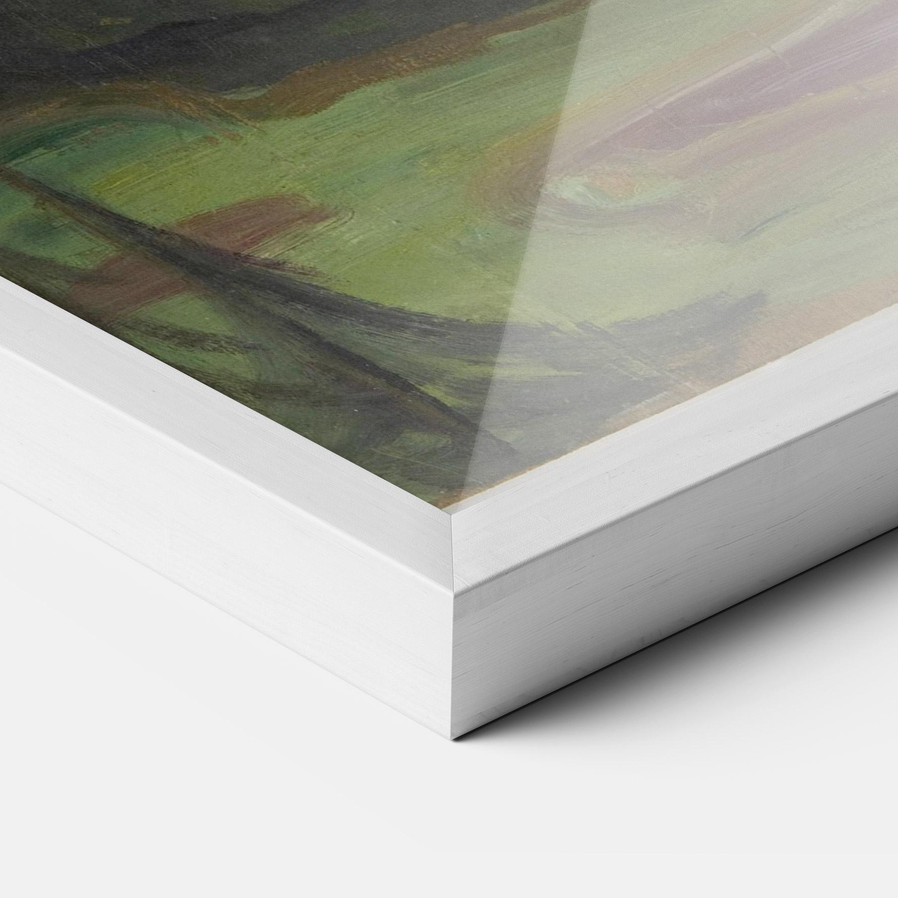 Gerahmte Poster Dark Spruce Forest mockup 3