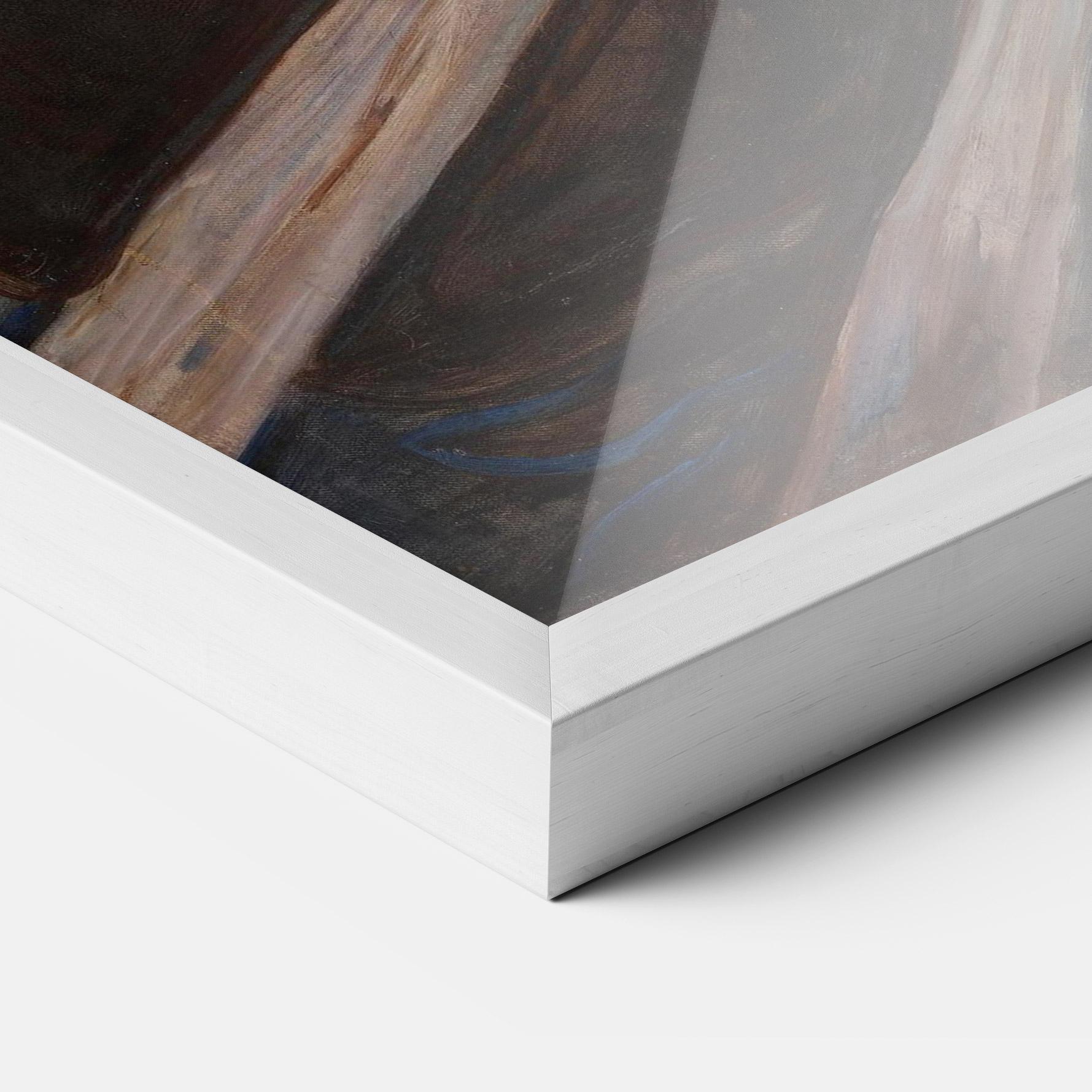 Gerahmte Poster Girls On The Bridge mockup 3