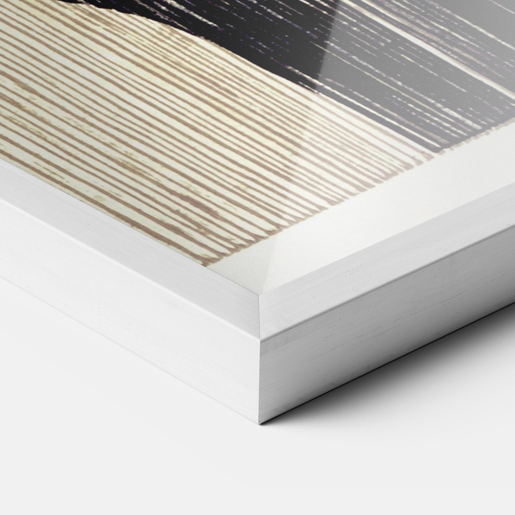 Gerahmte Poster Kiss mockup 3