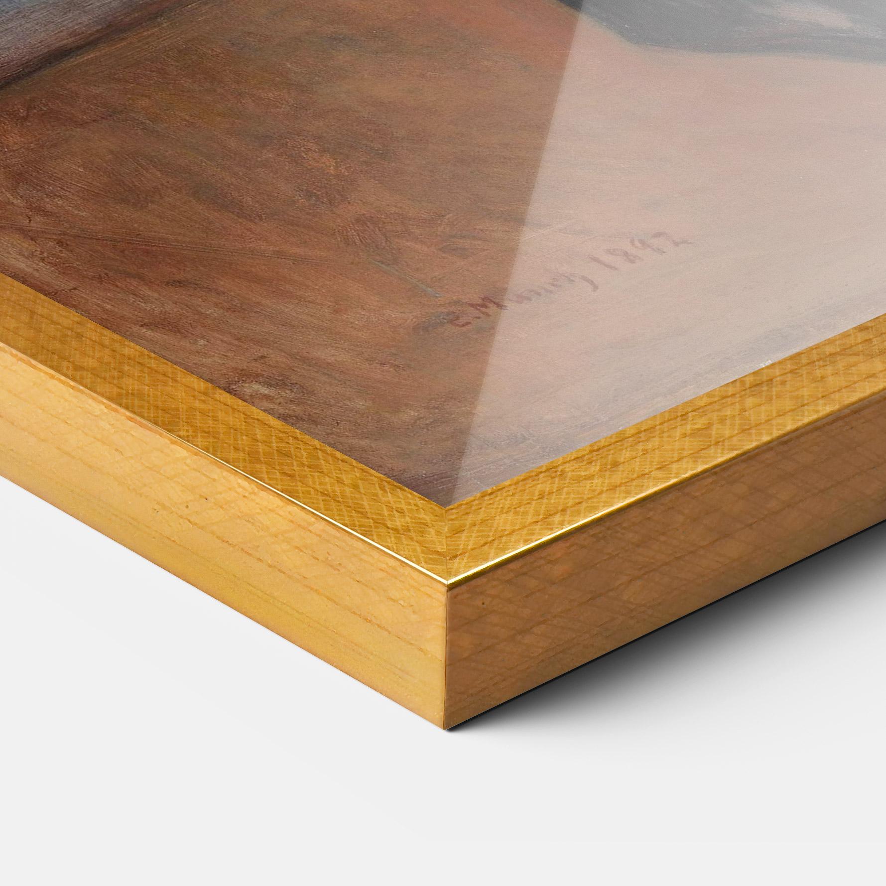 Gerahmte Poster Inger In Black mockup 3