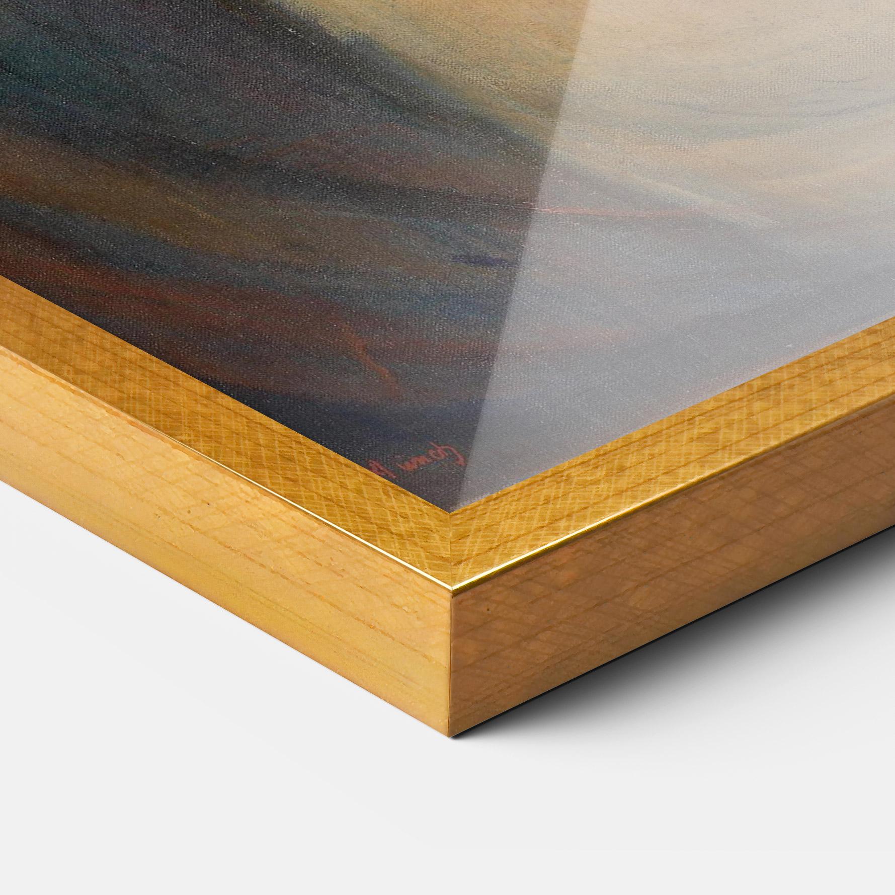 Gerahmte Poster Madonna Oil Painting mockup 3