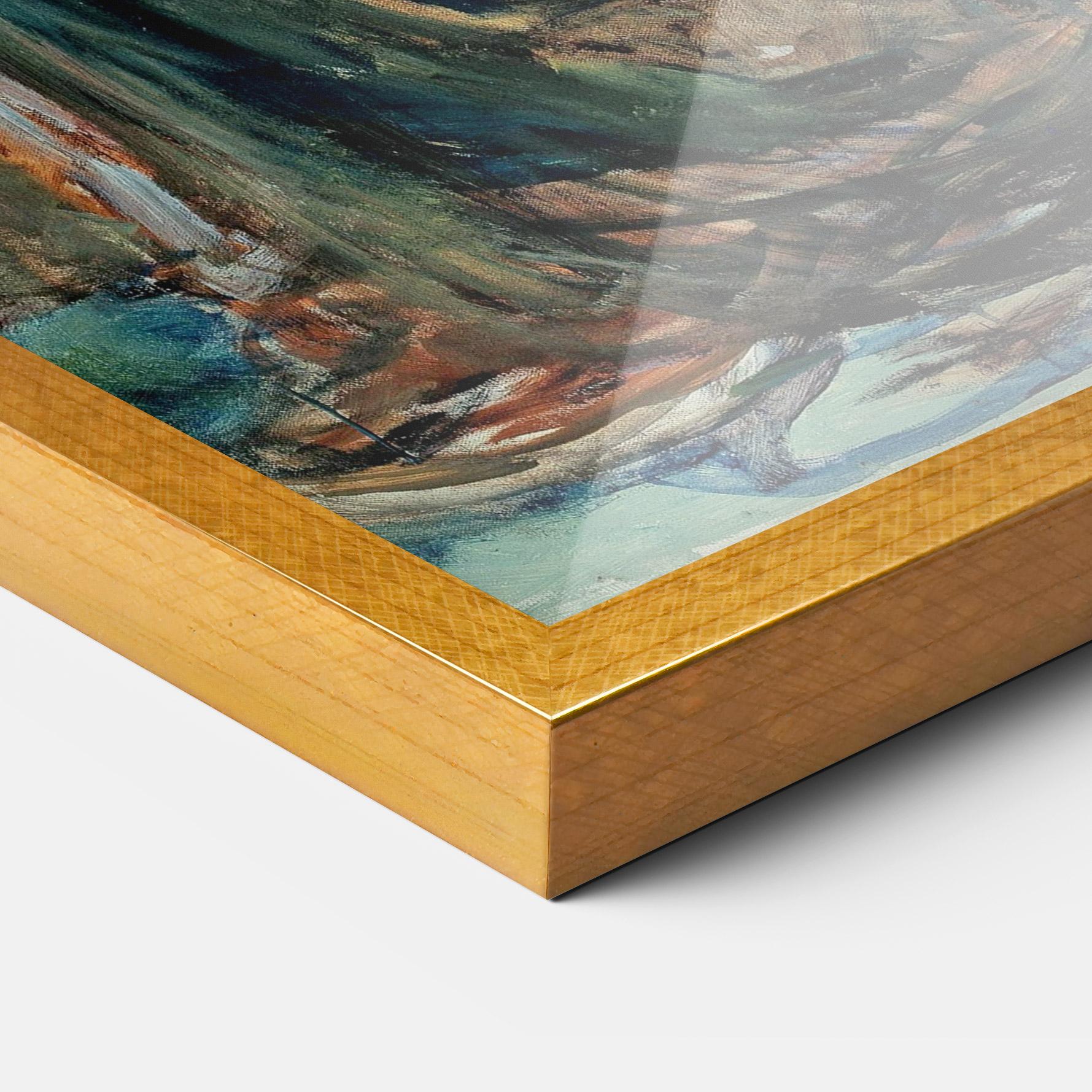 Gerahmte Poster Self Portrait Spanish mockup 3