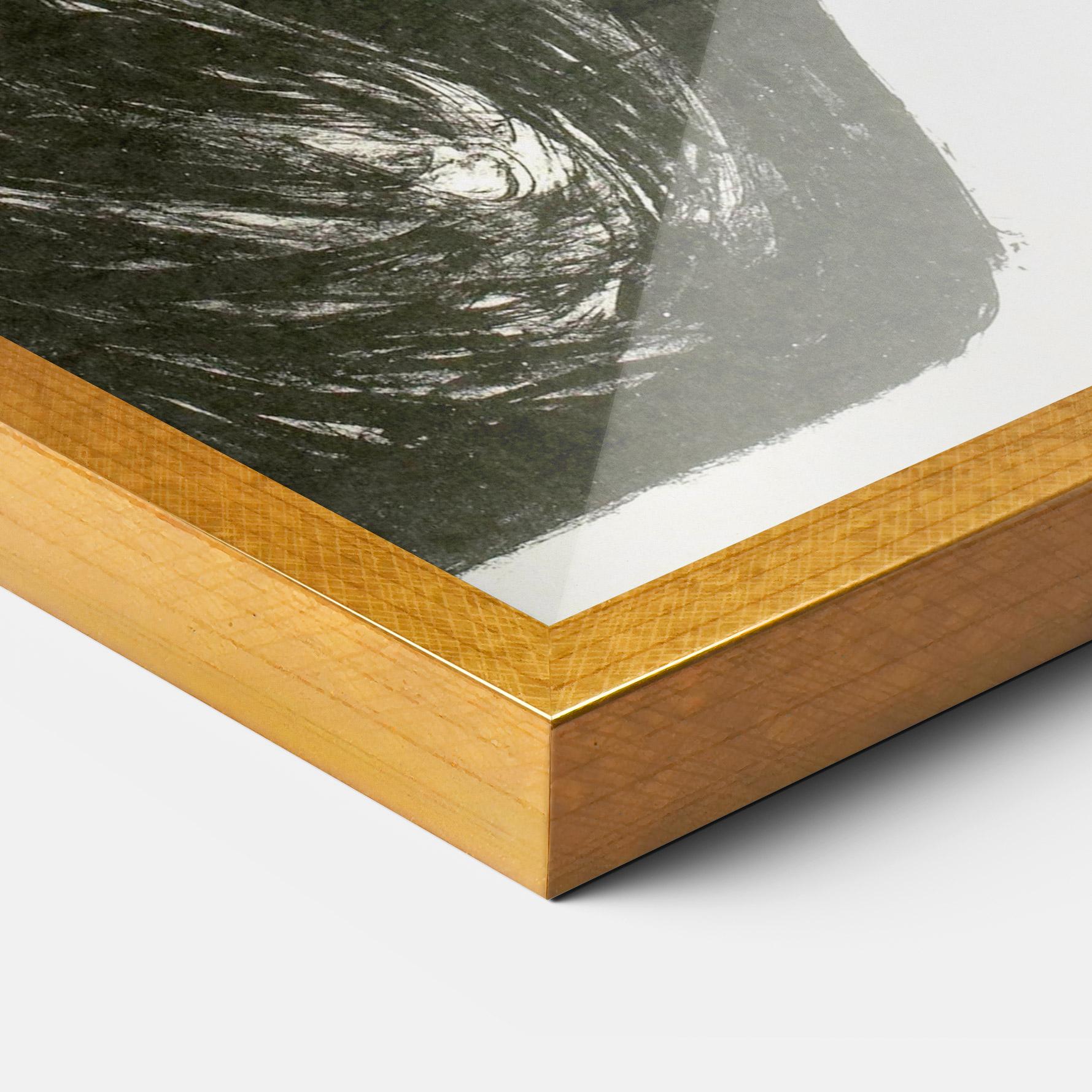 Gerahmte Poster The Brooch Eva Mudocci mockup 3