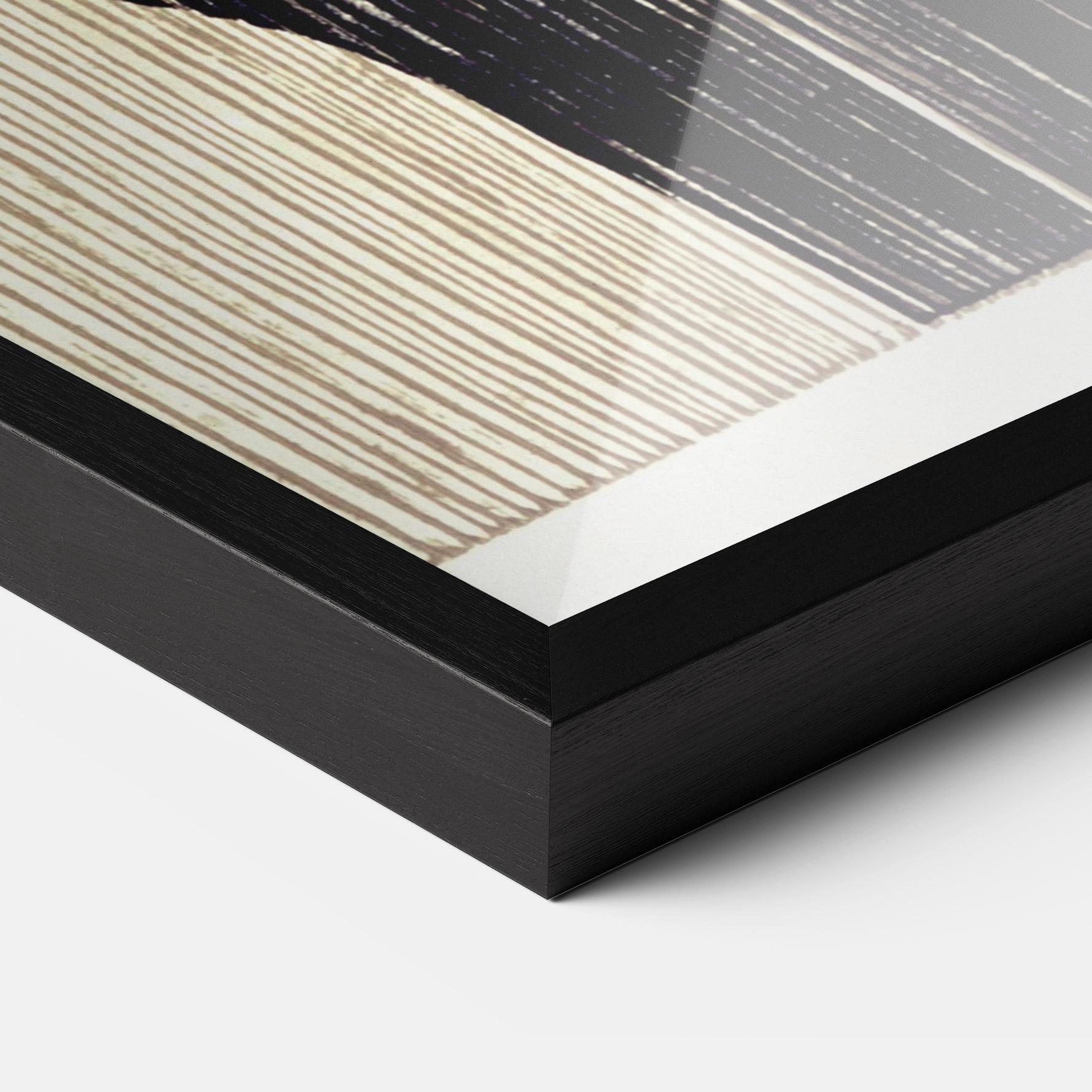 Gerahmte Poster Kiss mockup 3