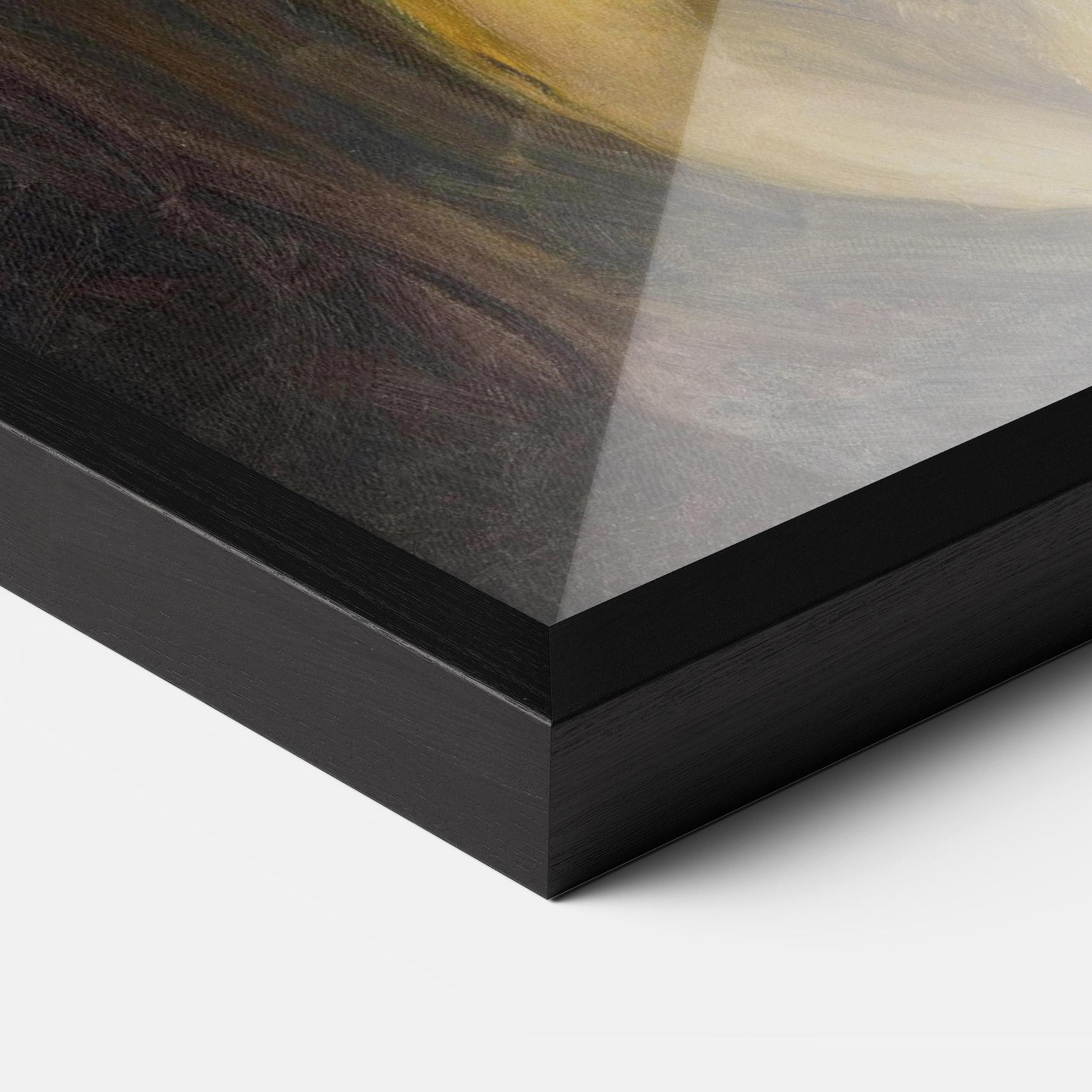 Gerahmte Poster Self Portrait Hell mockup 3