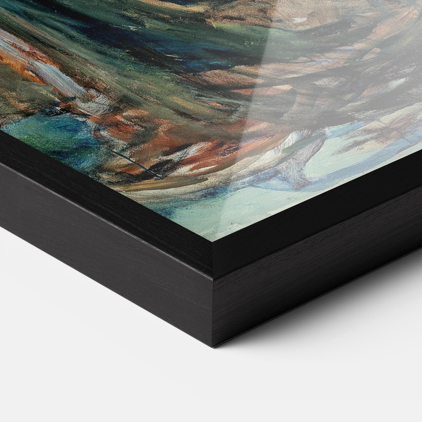 Gerahmte Poster Self Portrait Spanish mockup 3