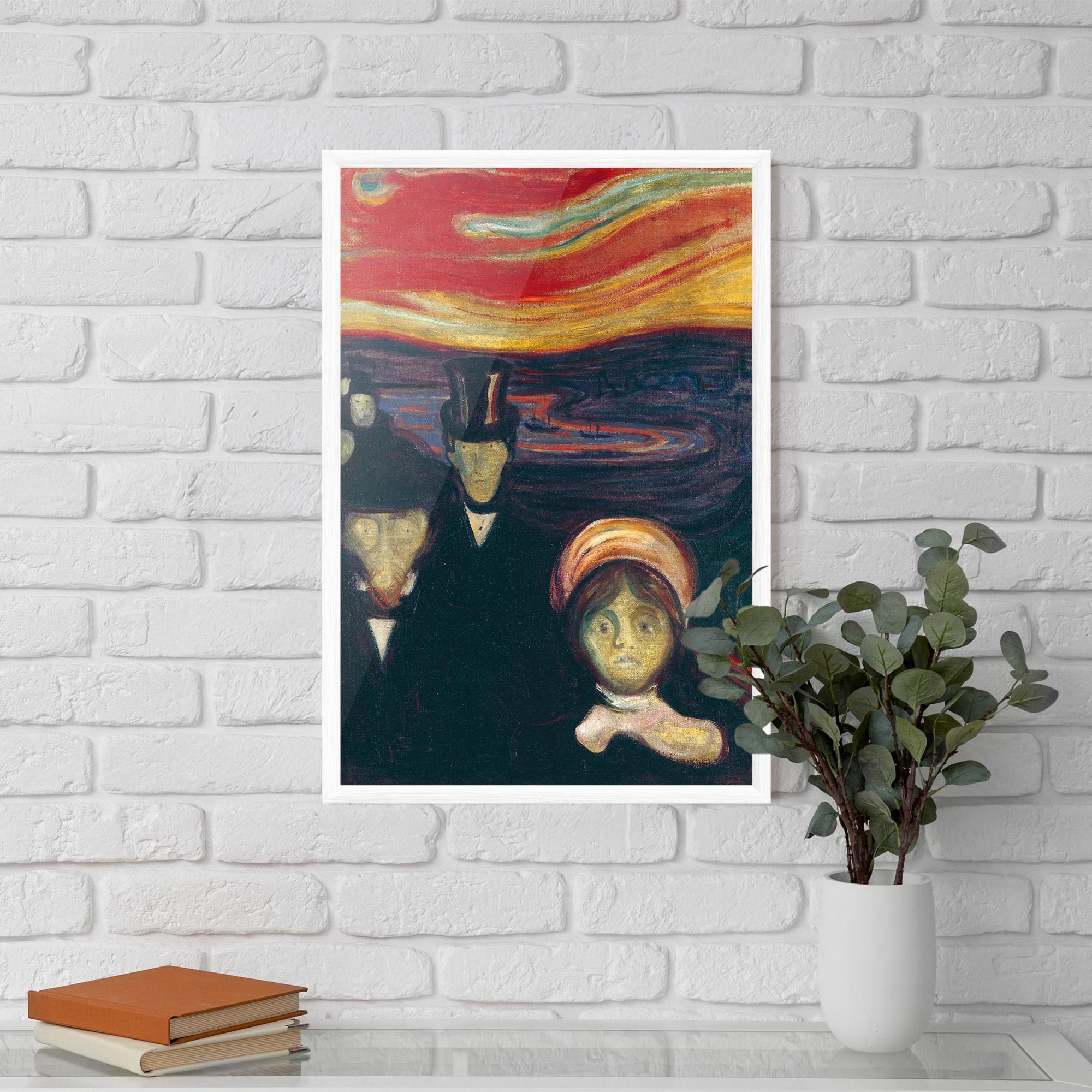 Gerahmte Poster Anxiety mockup 5