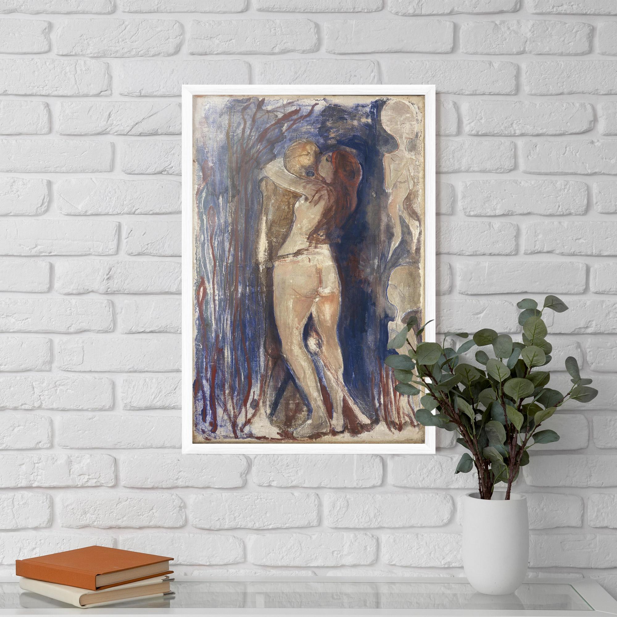 Gerahmte Poster Death And Life mockup 5