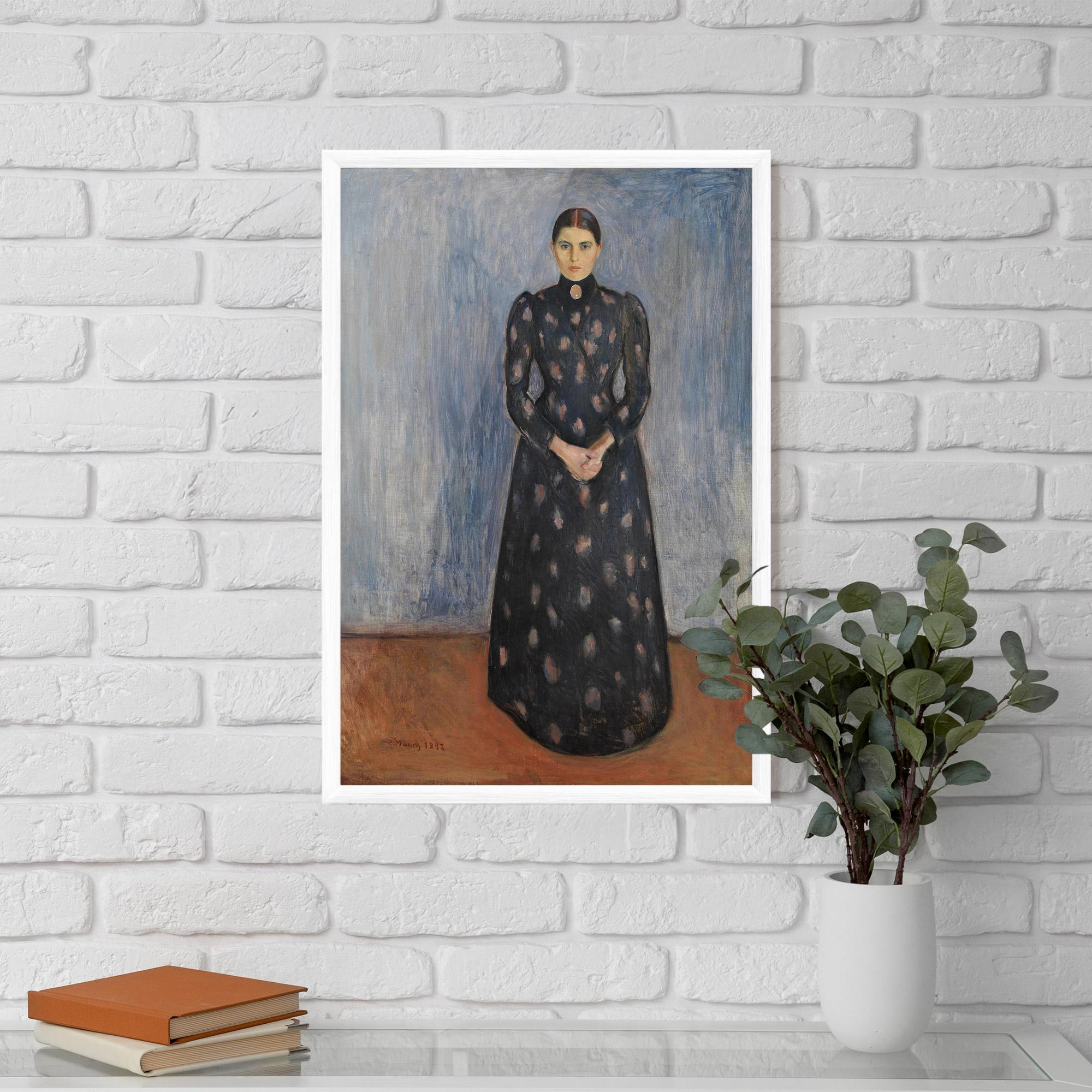 Gerahmte Poster Inger In Black mockup 5