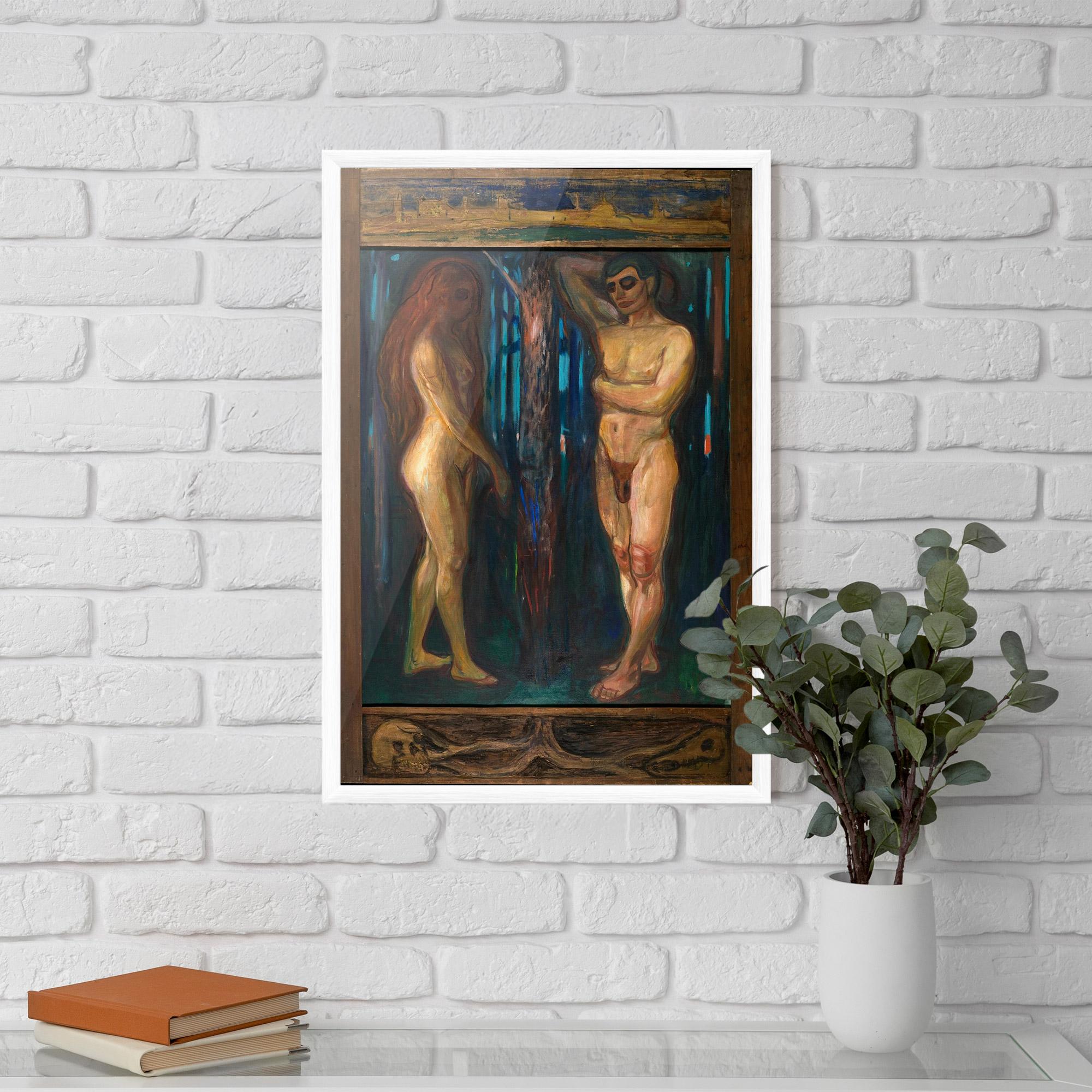 Gerahmte Poster Metabolism mockup 5