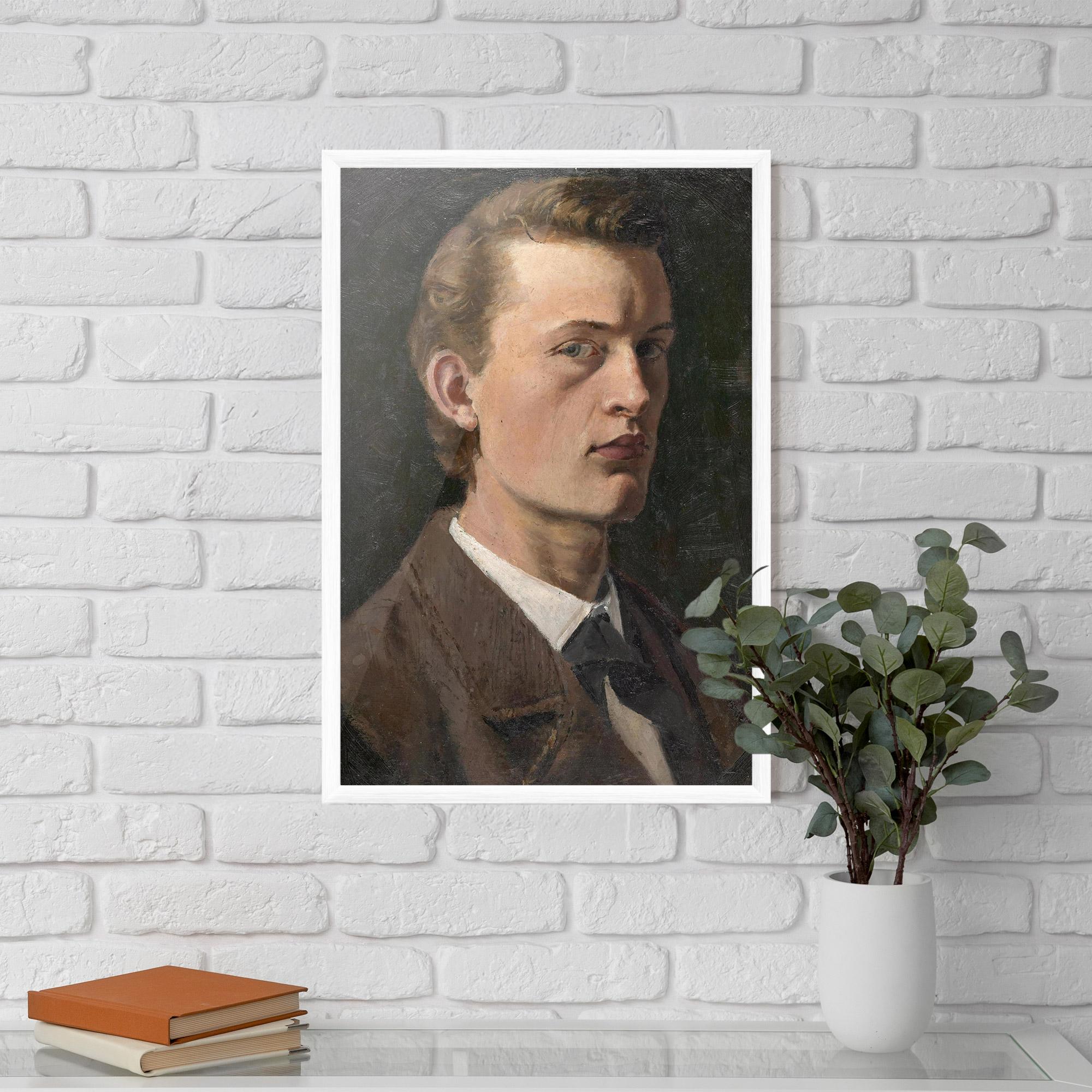 Gerahmte Poster Self Portrait mockup 5