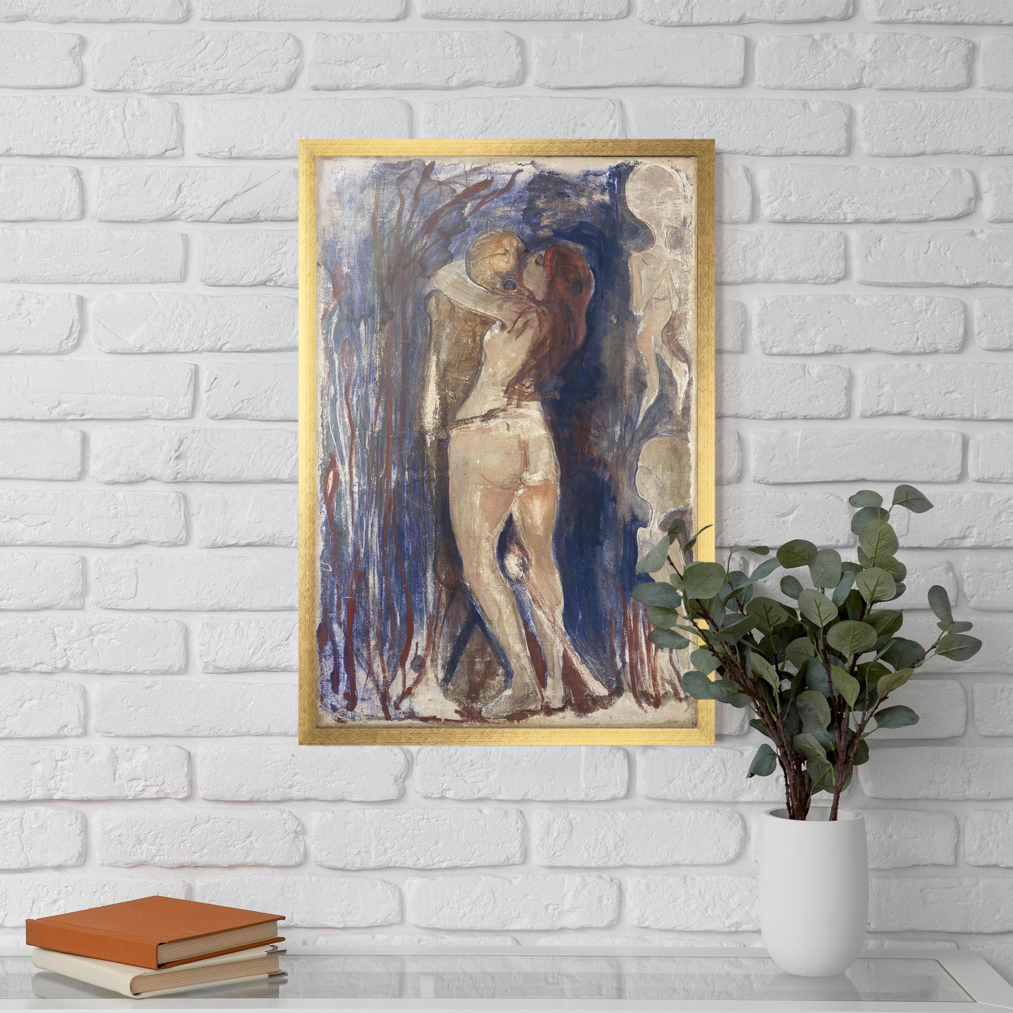 Gerahmte Poster Death And Life mockup 5